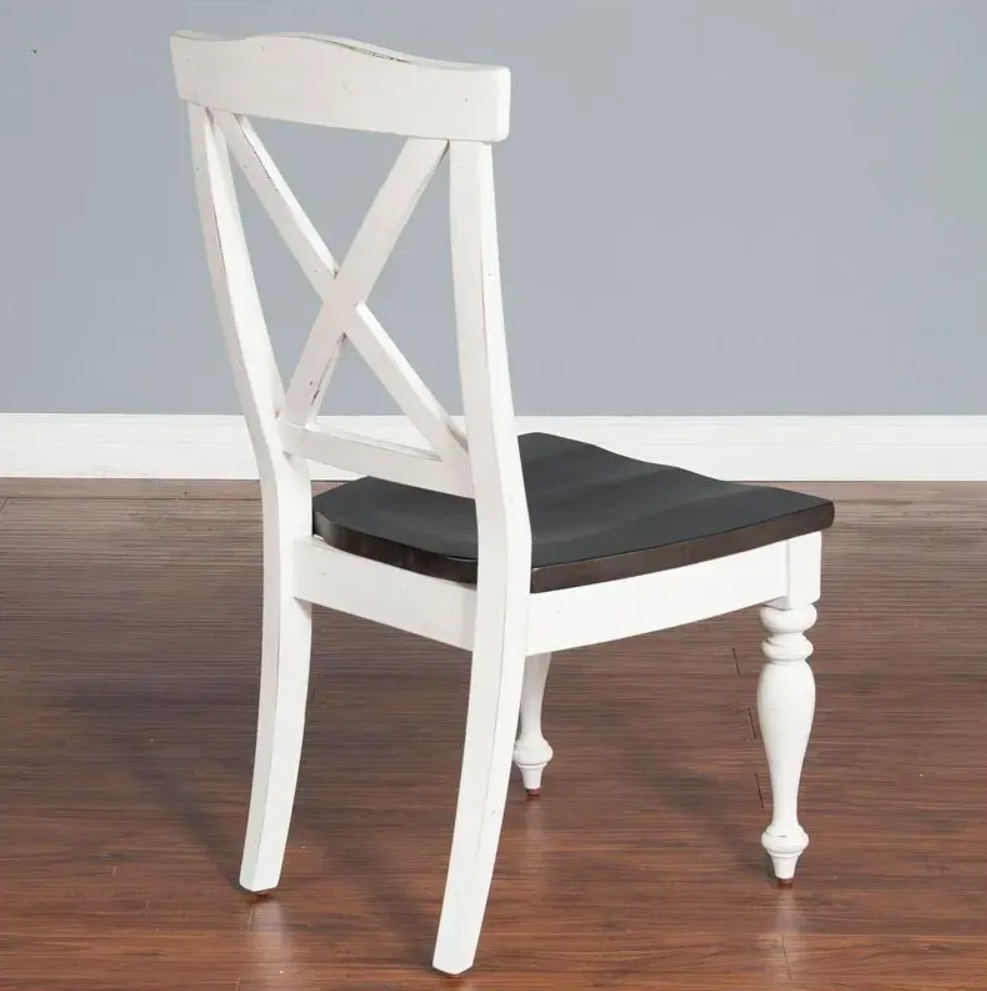 SM Carriage House Wood Crossback Dining Side Chair