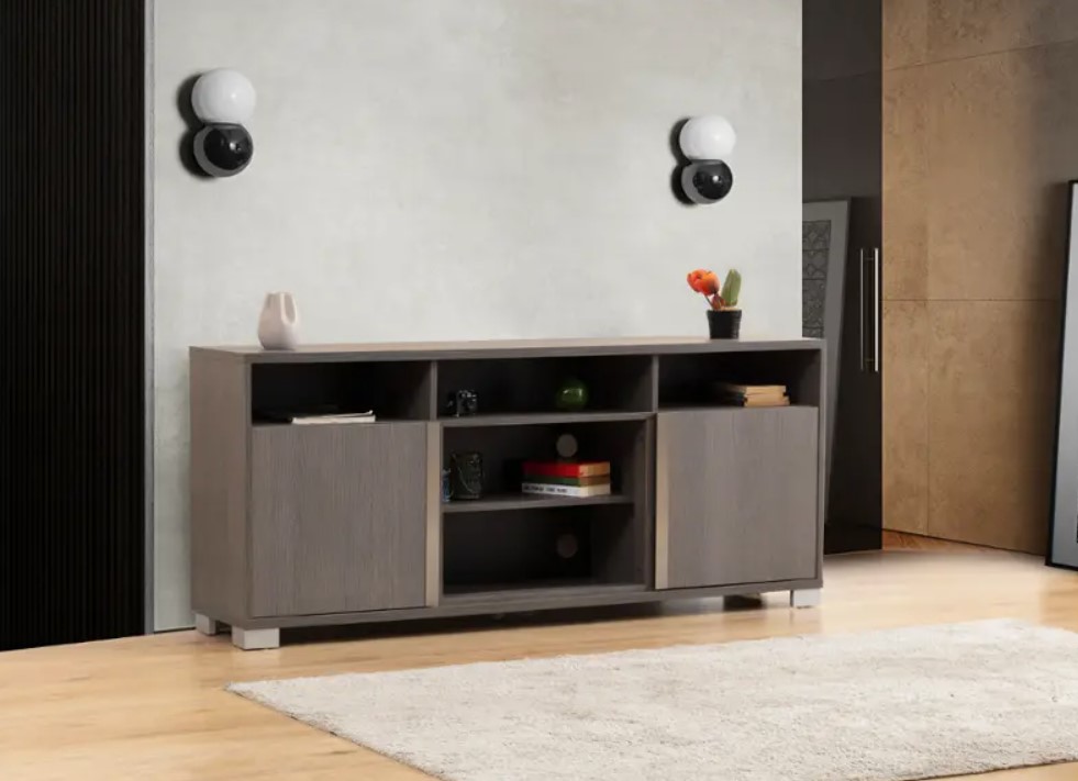SM Roma 70" TV Console w/2 Doors & LED