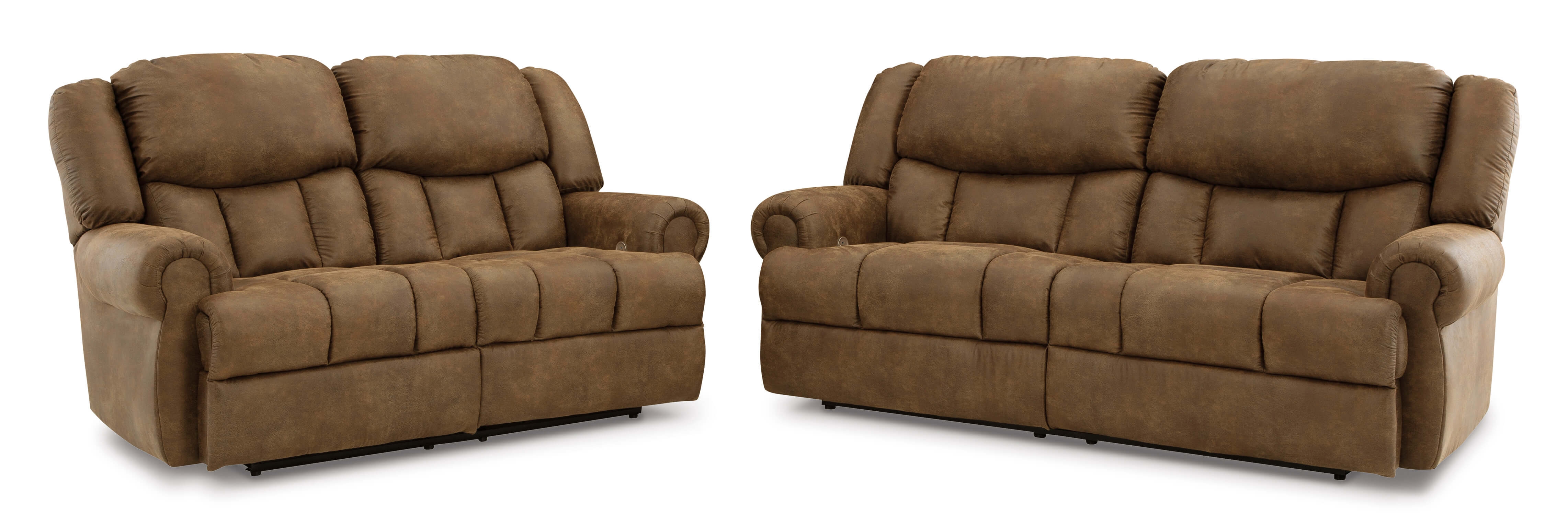 Ashley Boothbay Reclining Sofa and Loveseat