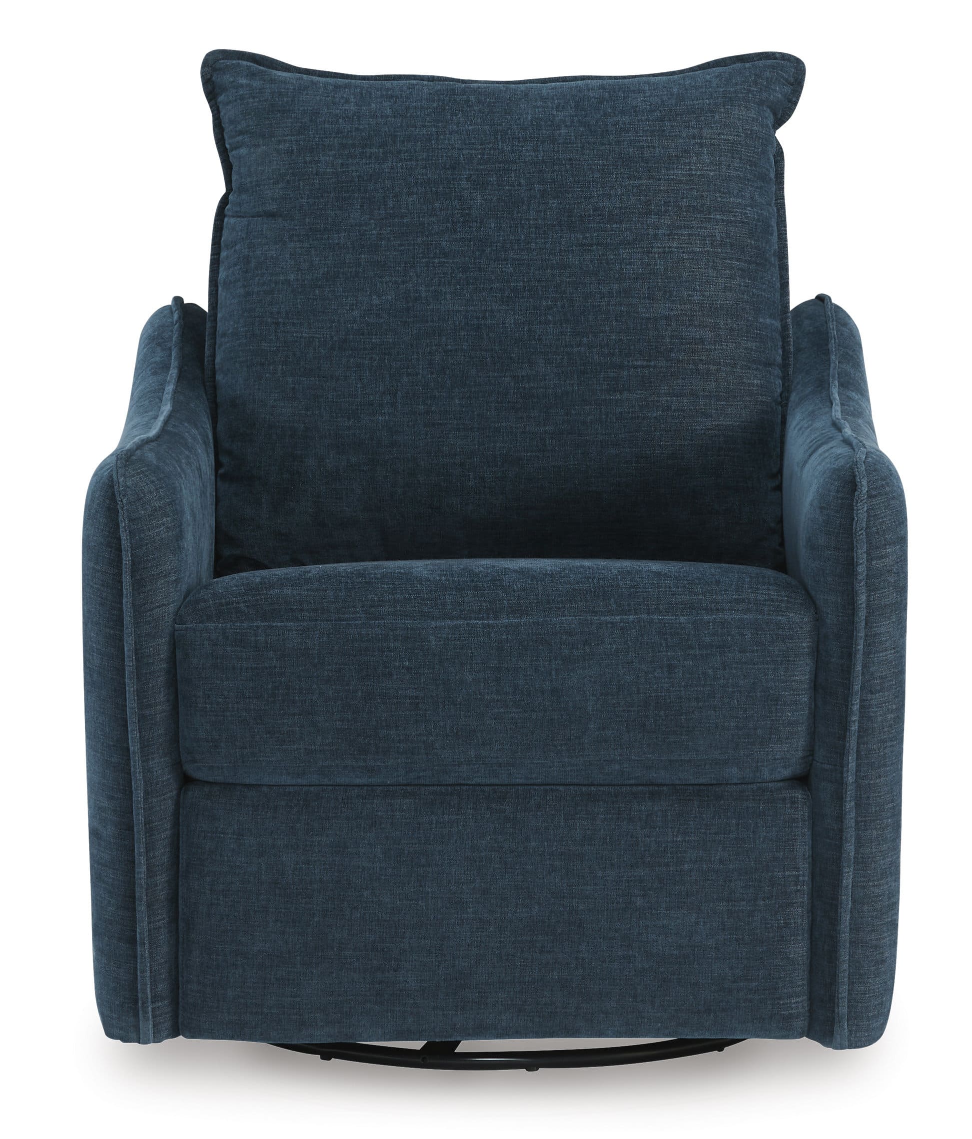 McBurg Polyester Swivel Power Recliner