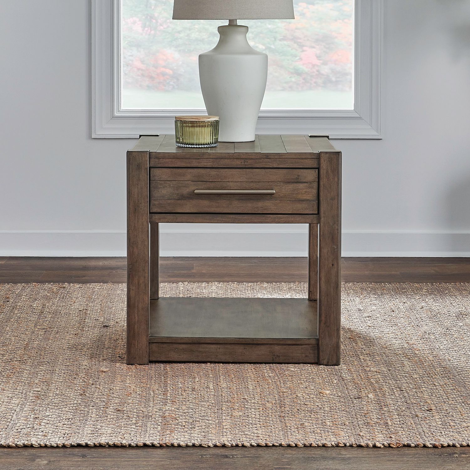 Broadmore 3-Piece Round Cocktail Table Set | Washed Tobacco