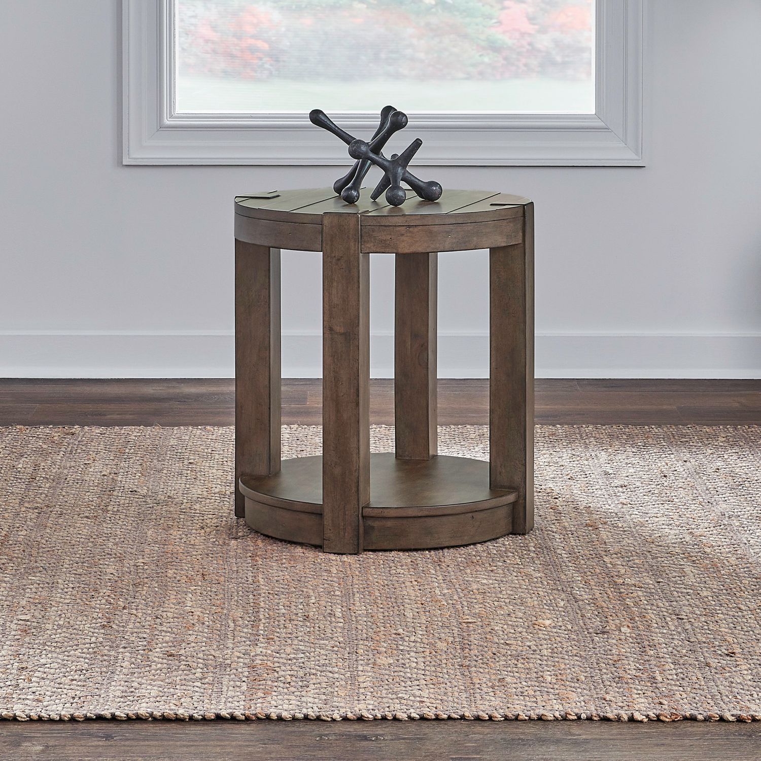 Broadmore 3-Piece Wood Cocktail Table Set | Industrial Style