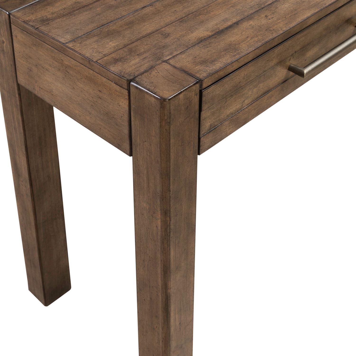 Broadmore 3-Piece Wood Console Table Set with 2 Stools
