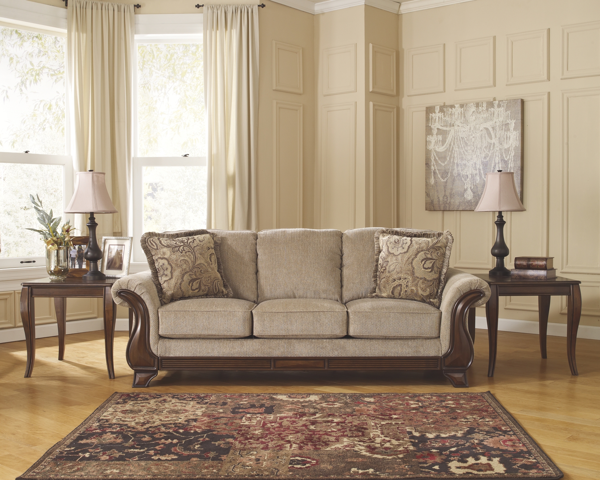 Lanett Fabric Living Room Set