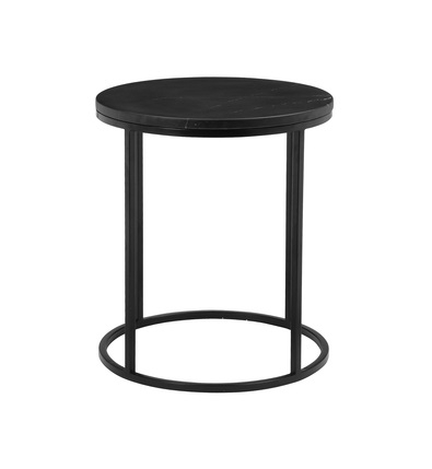 Onix Round Marble End Table