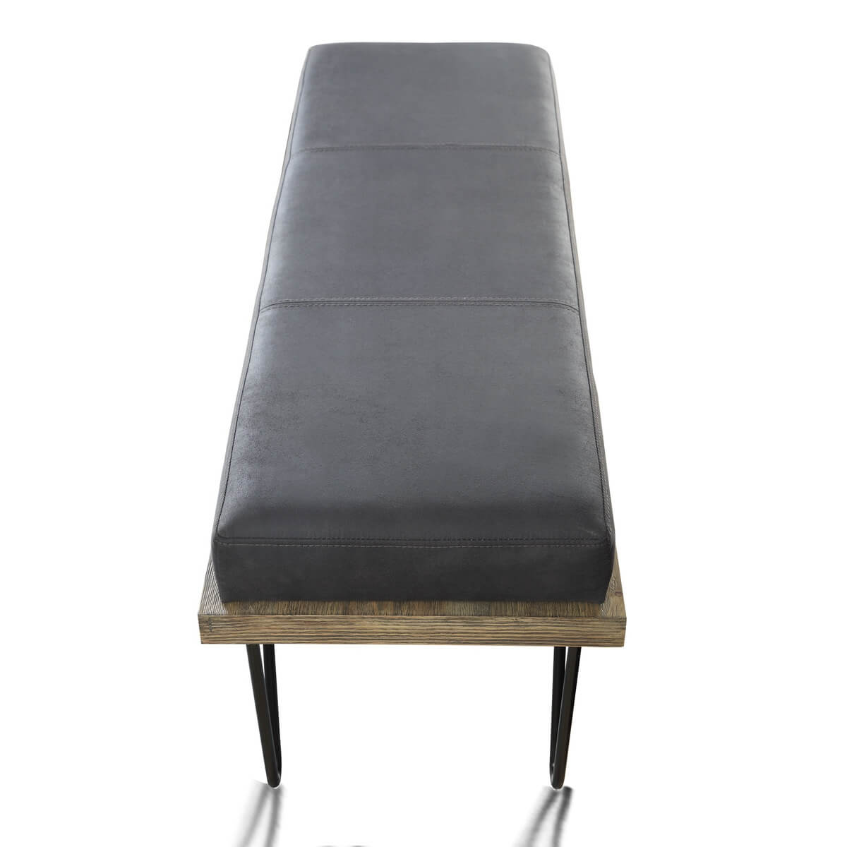 Metallo Bench by Homelegance