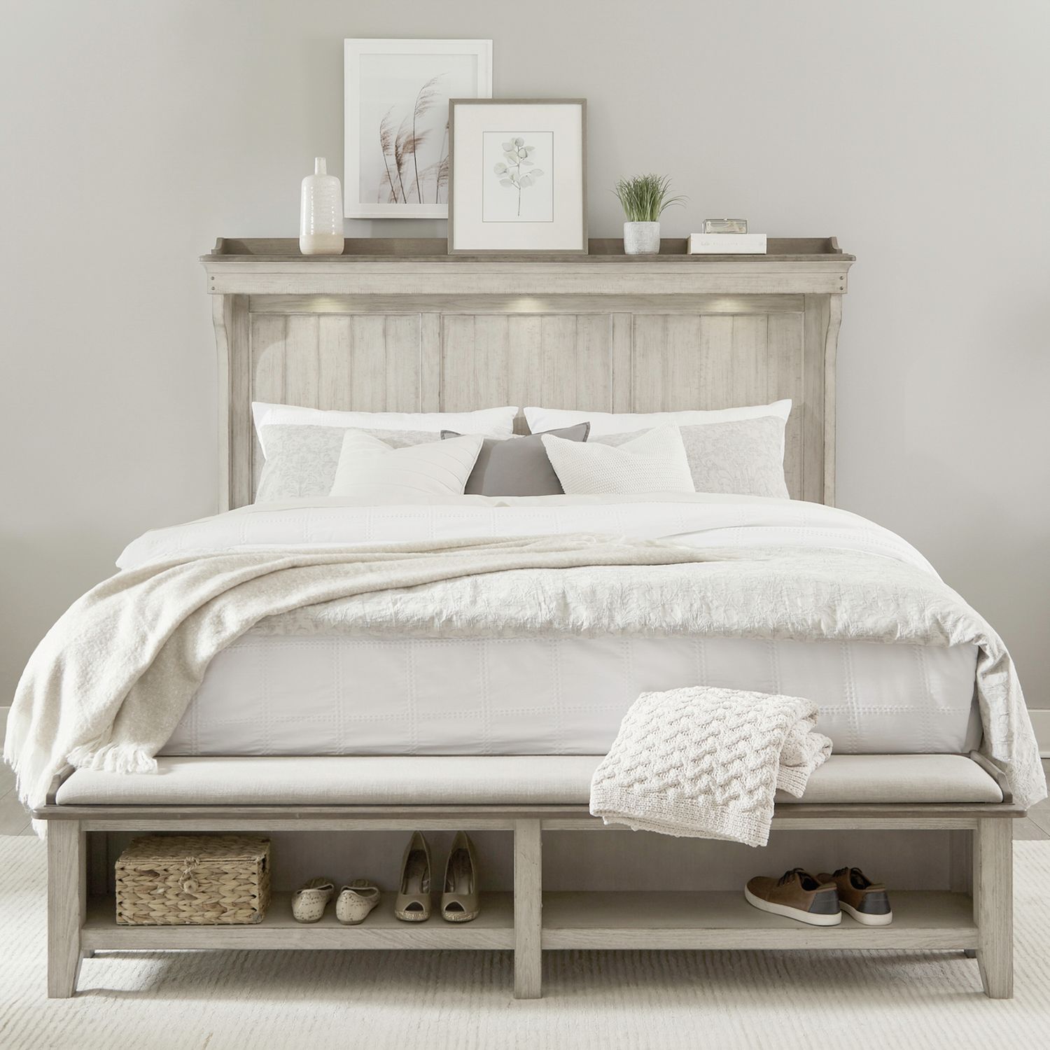 Ivy Hollow Storage Bedroom Set | Farmhouse Style