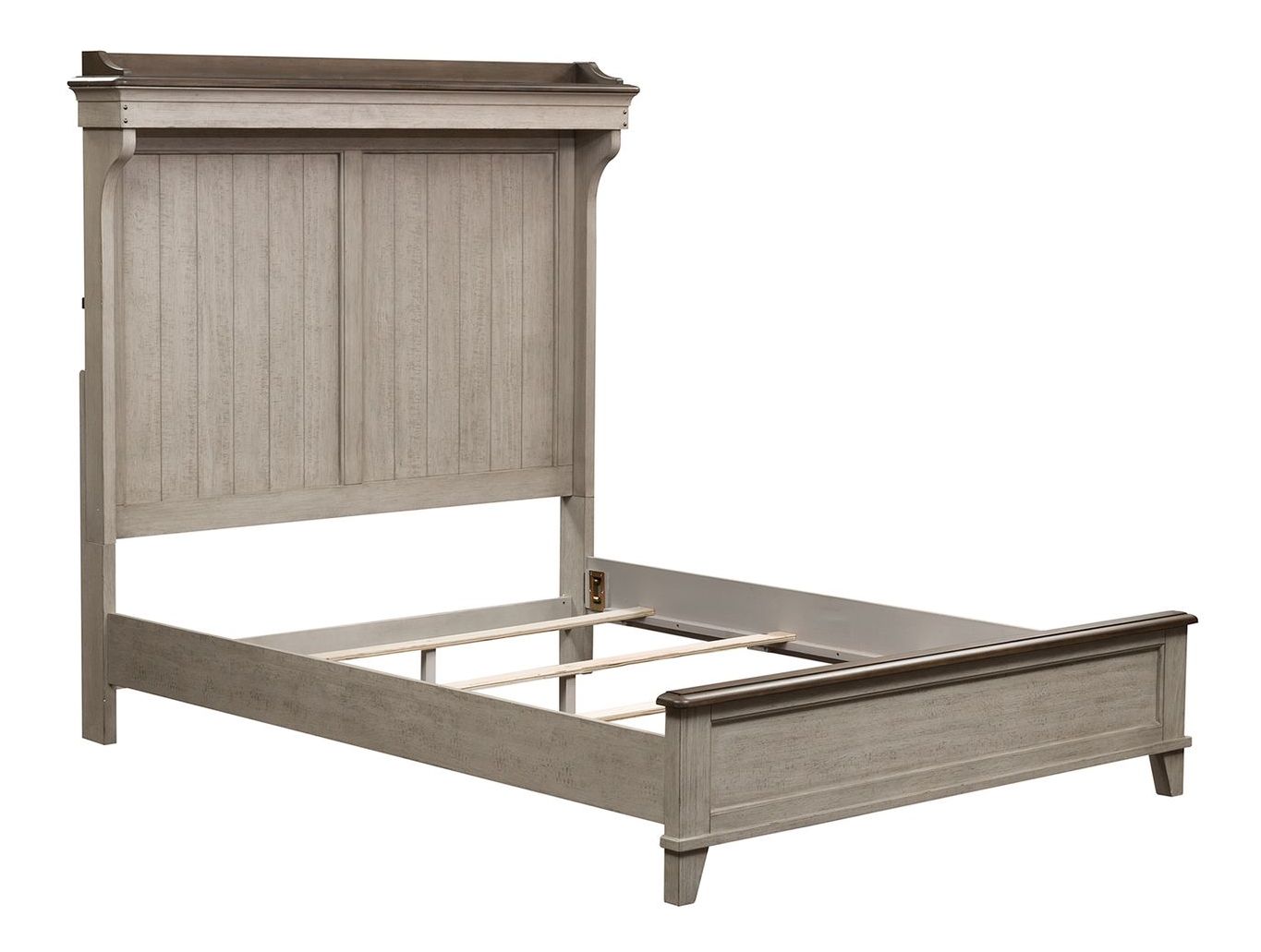 Ivy Hollow Queen Mantle Bedroom Set | Rustic Farmhouse