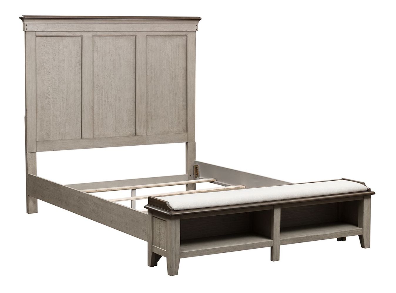 Ivy Hollow Queen Storage Bedroom Set | Farmhouse Style
