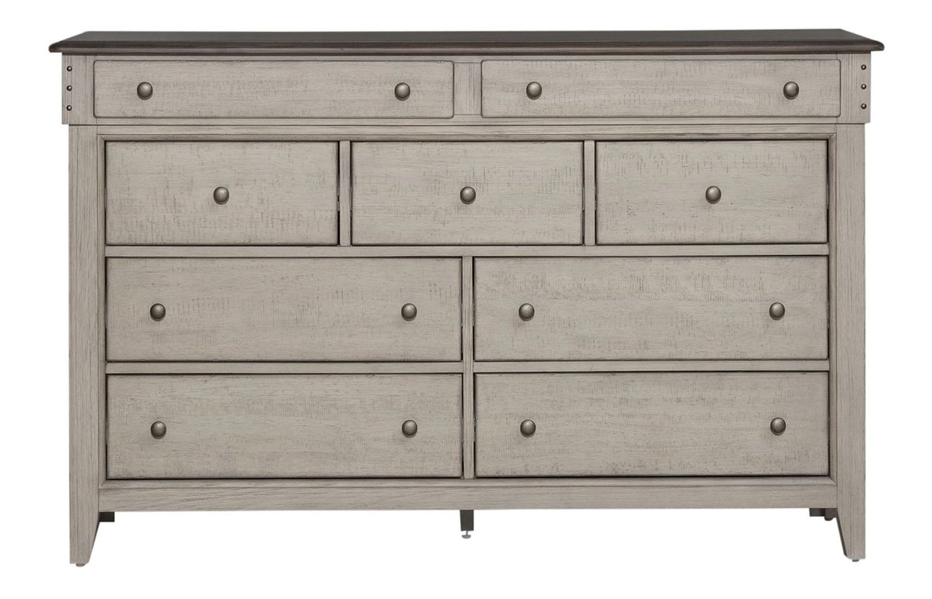 Ivy Hollow Wood 9-Drawer Dresser