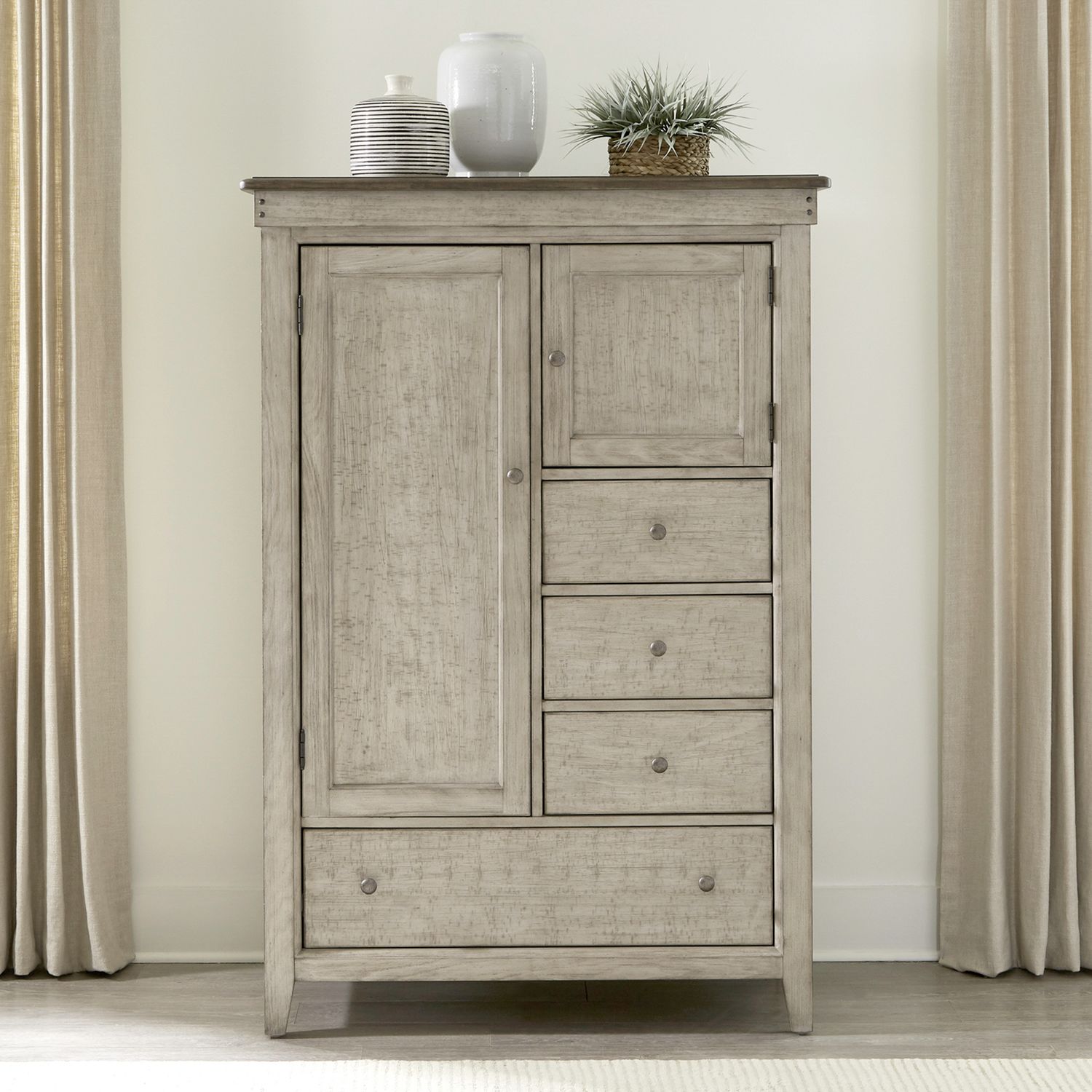 Ivy Hollow Queen Storage Bedroom Set | Farmhouse Style