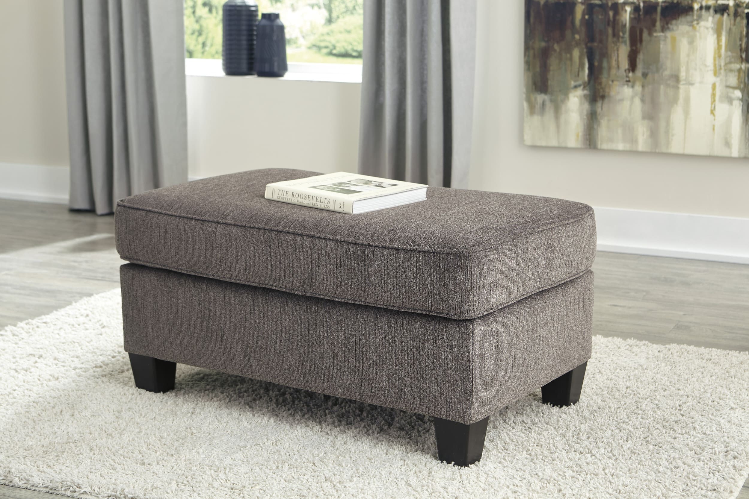 Nemoli Polyester Ottoman