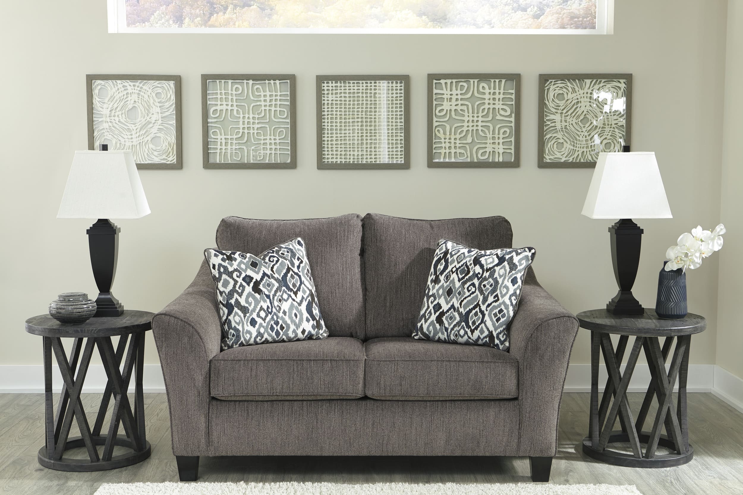 Nemoli Polyester Loveseat
