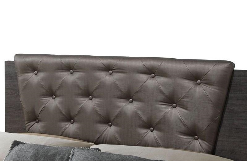 Manvel Leatherette/Wood Tufted Panel Bedroom Set