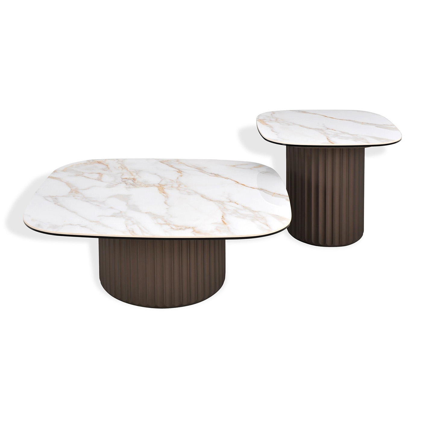 LP 459B Ceramic/Wood End Table