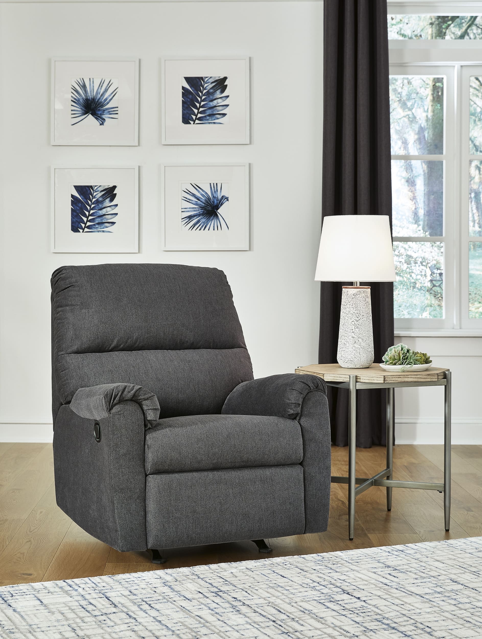 Miravel Polyester Recliner