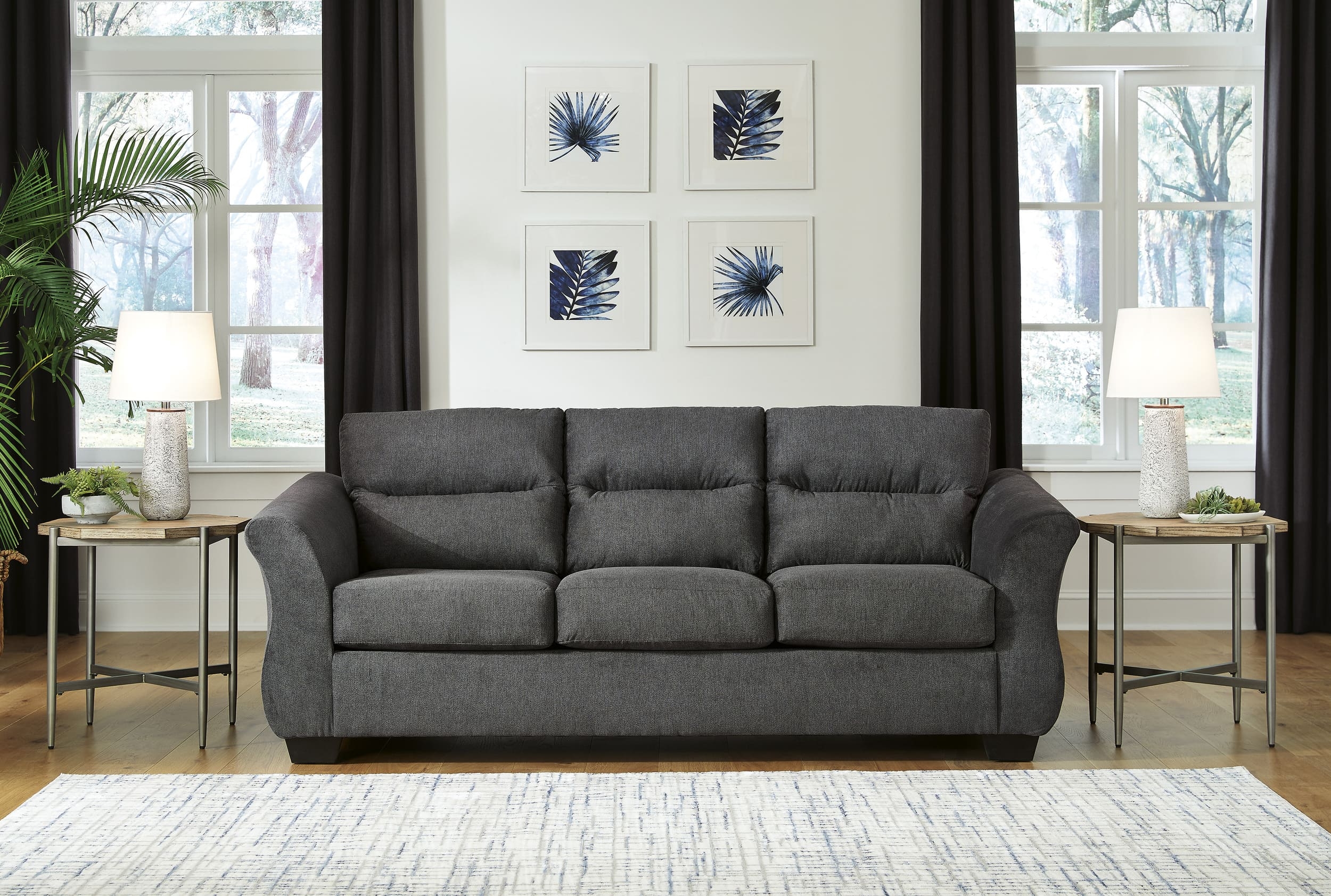 Miravel Polyester Sofa