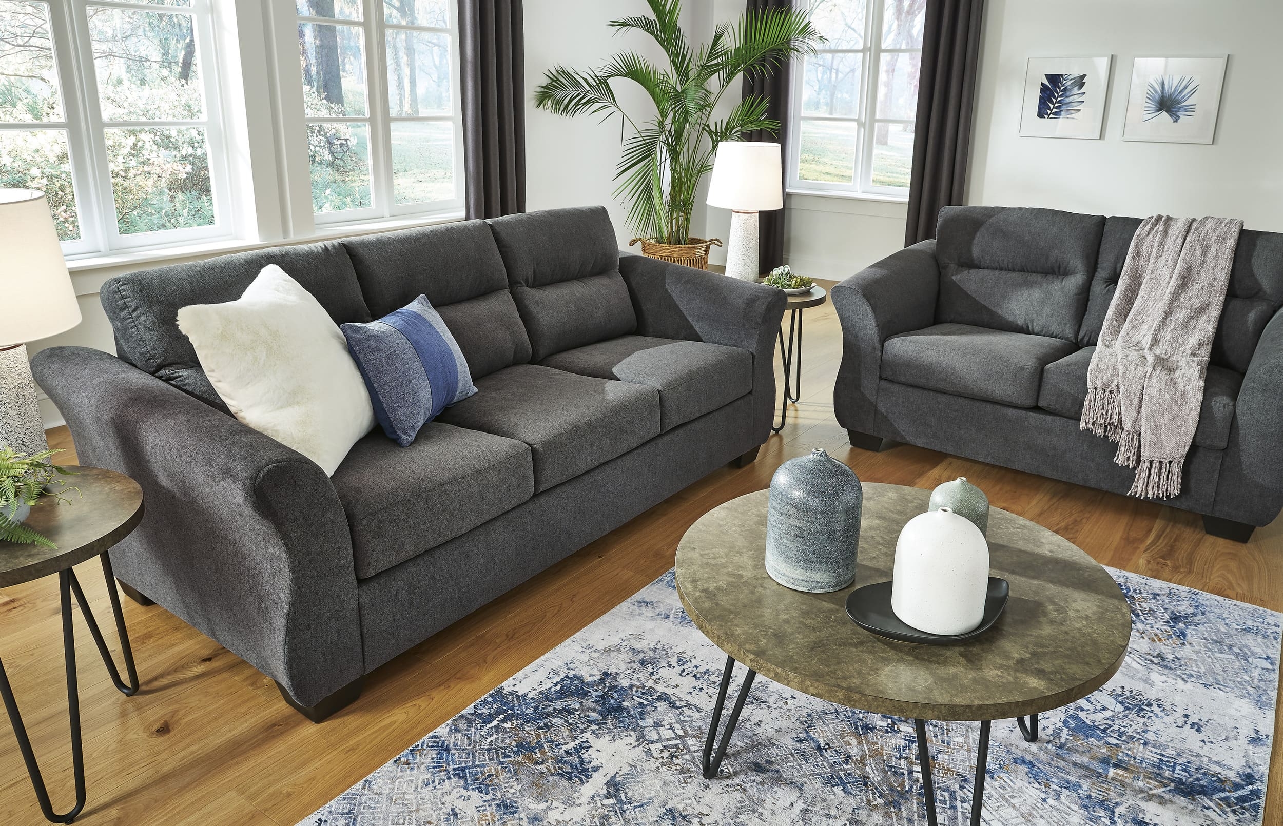 Miravel Polyester Sofa