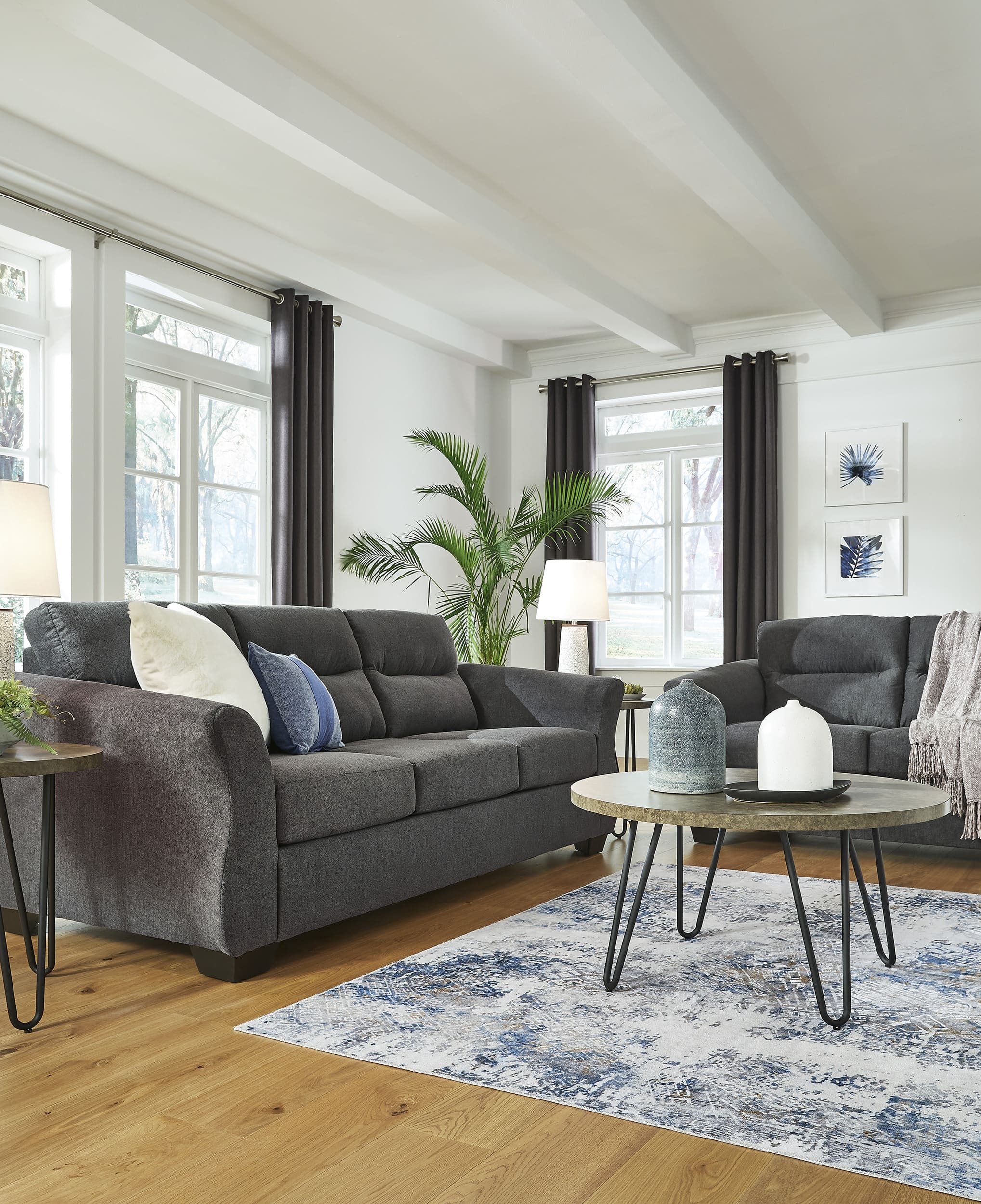Miravel Polyester Sofa