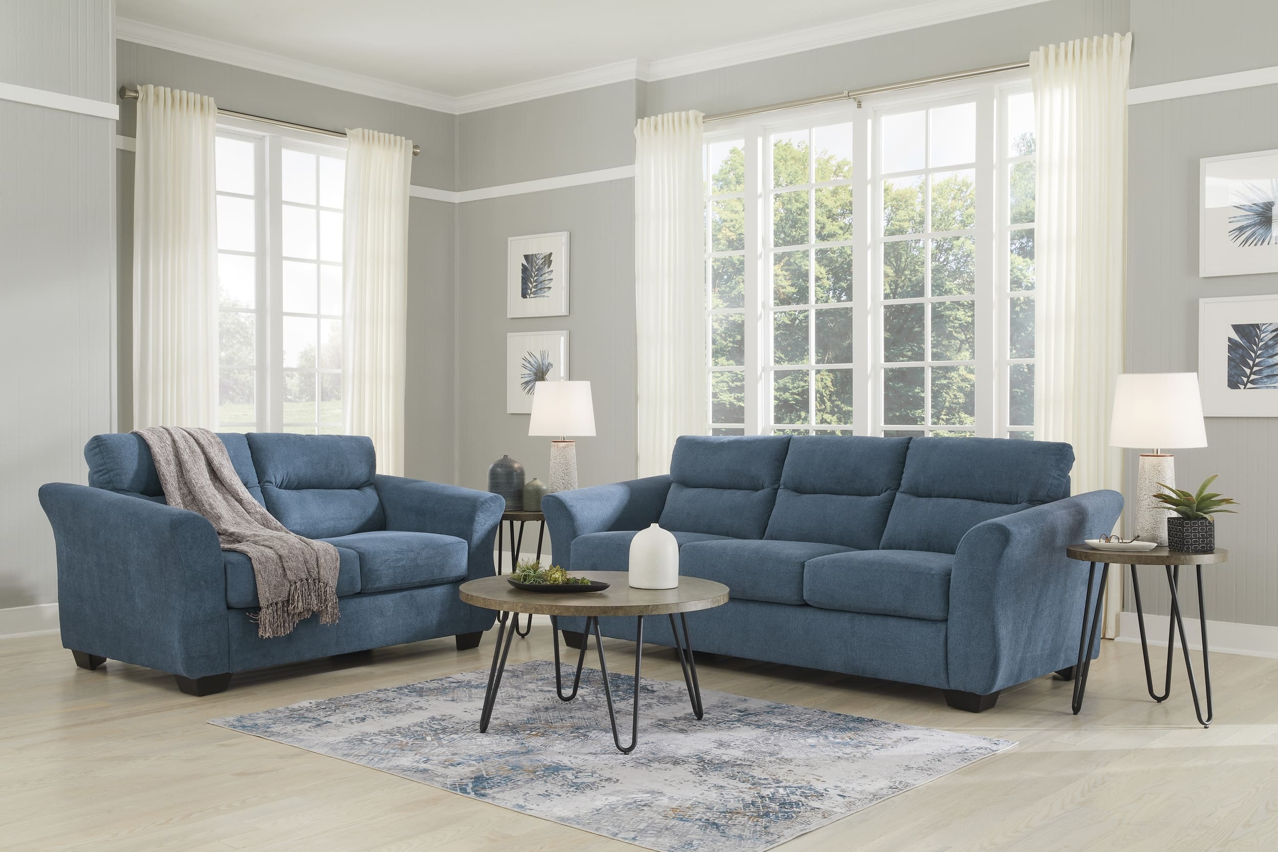 Miravel Polyester Sofa