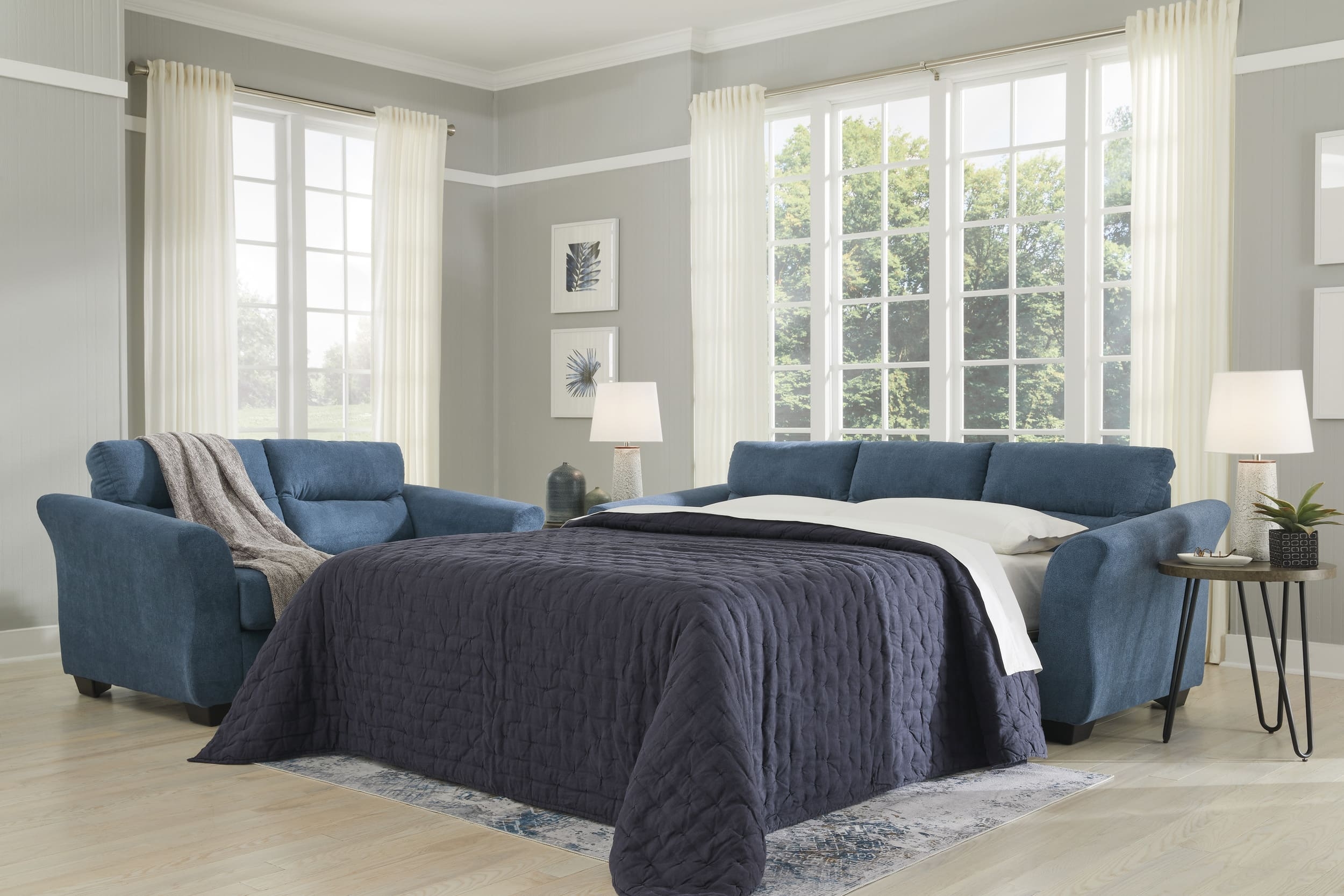 Miravel Polyester Living Room Set