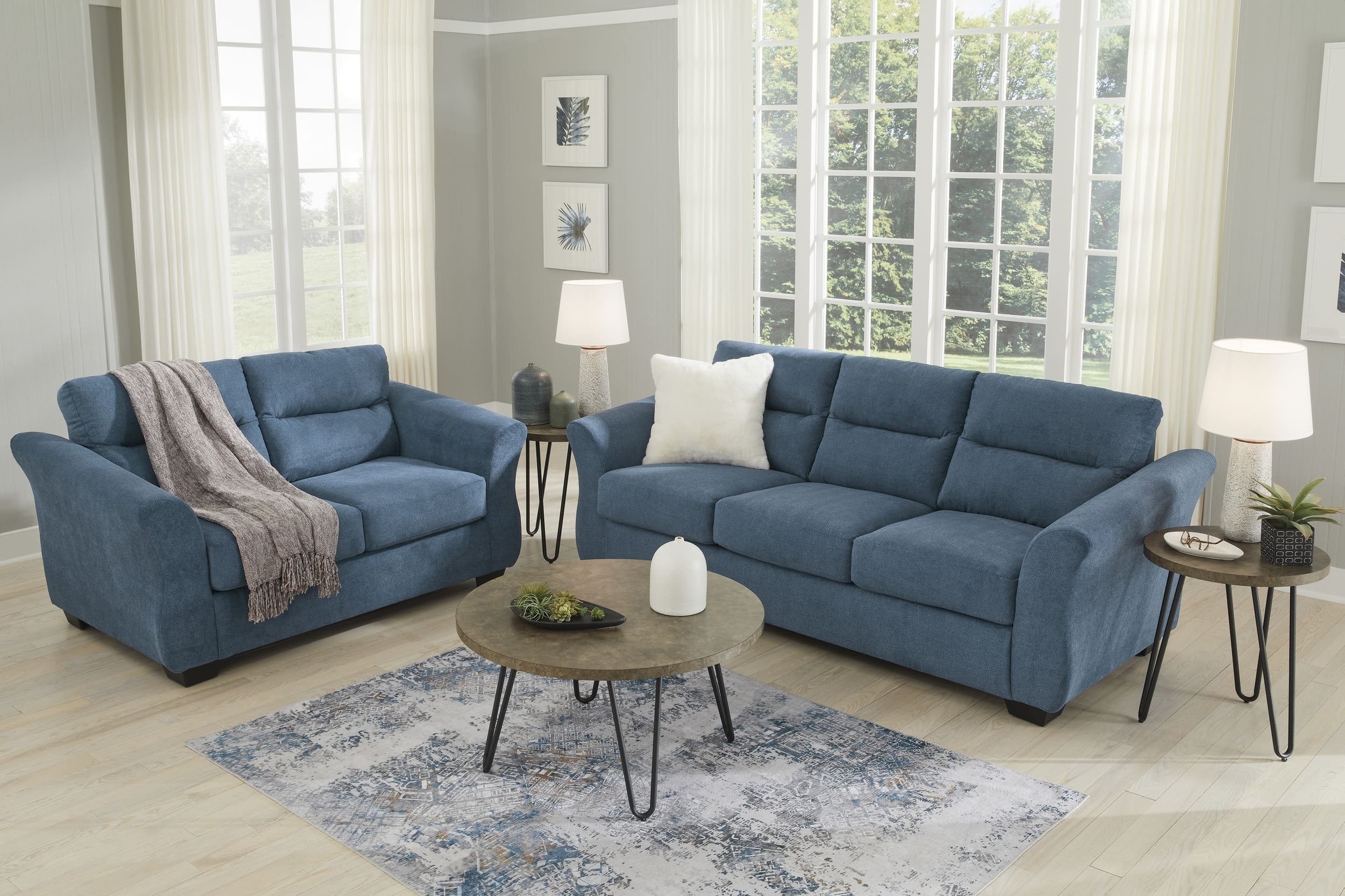 Miravel Polyester Sofa