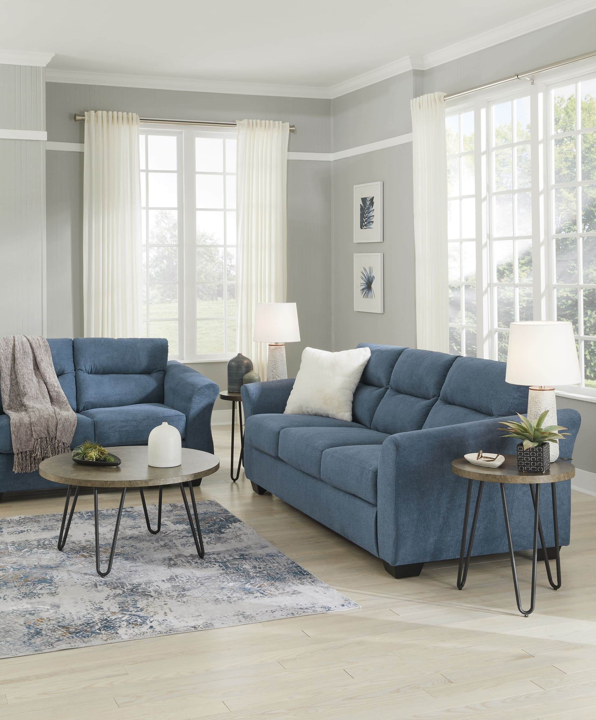 Miravel Polyester Sofa