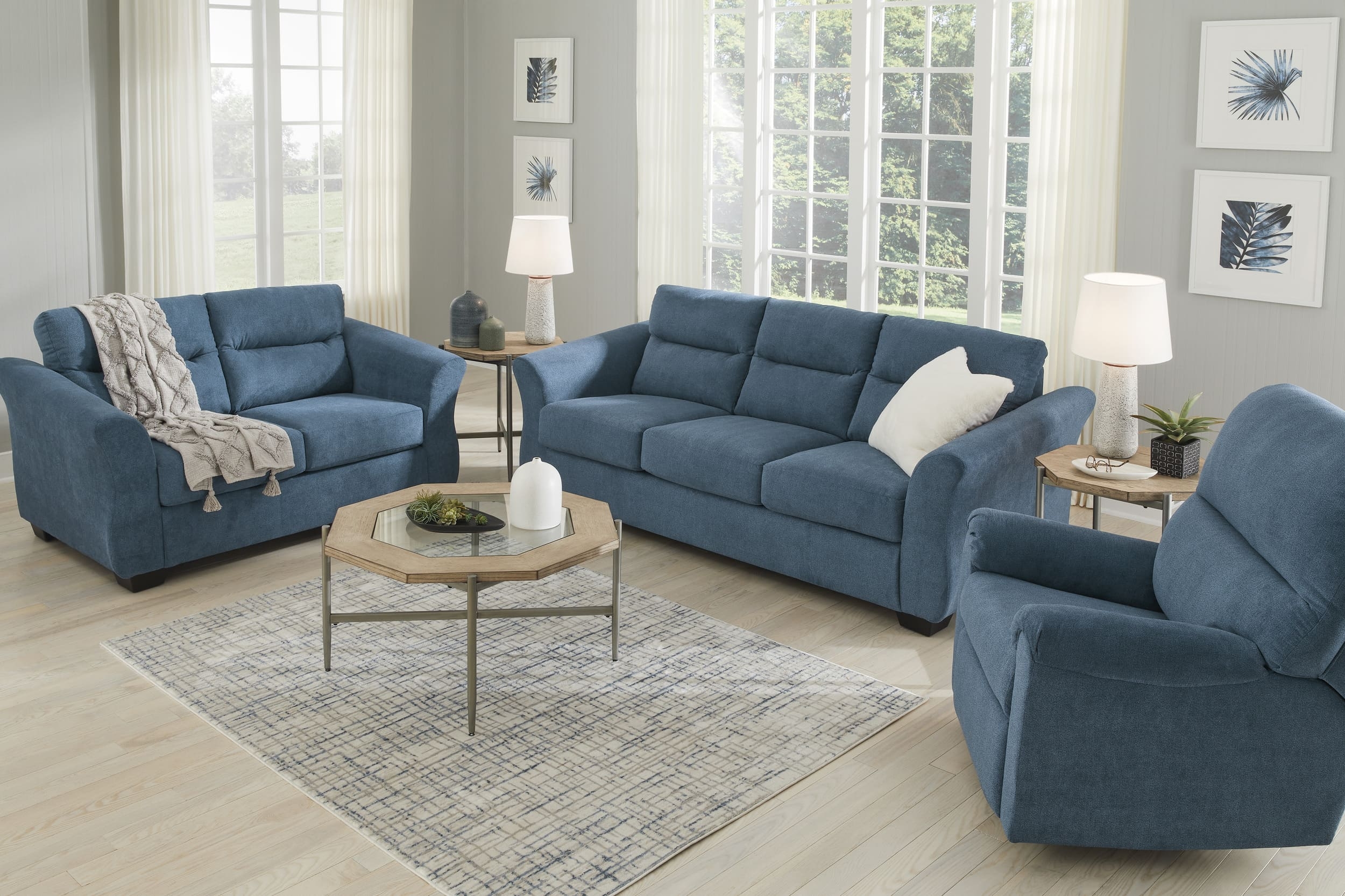 Miravel Polyester Recliner