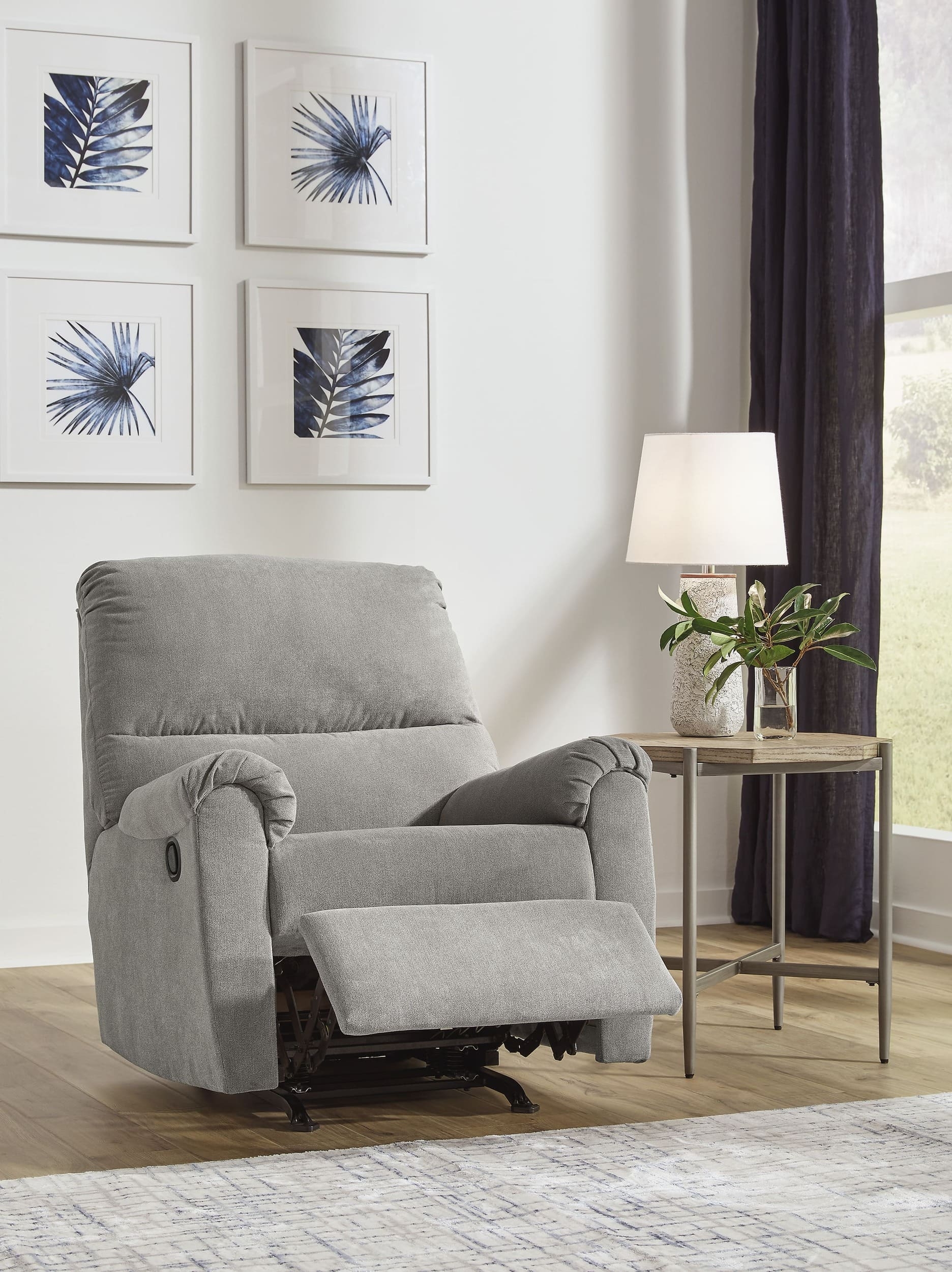 Miravel Polyester Recliner