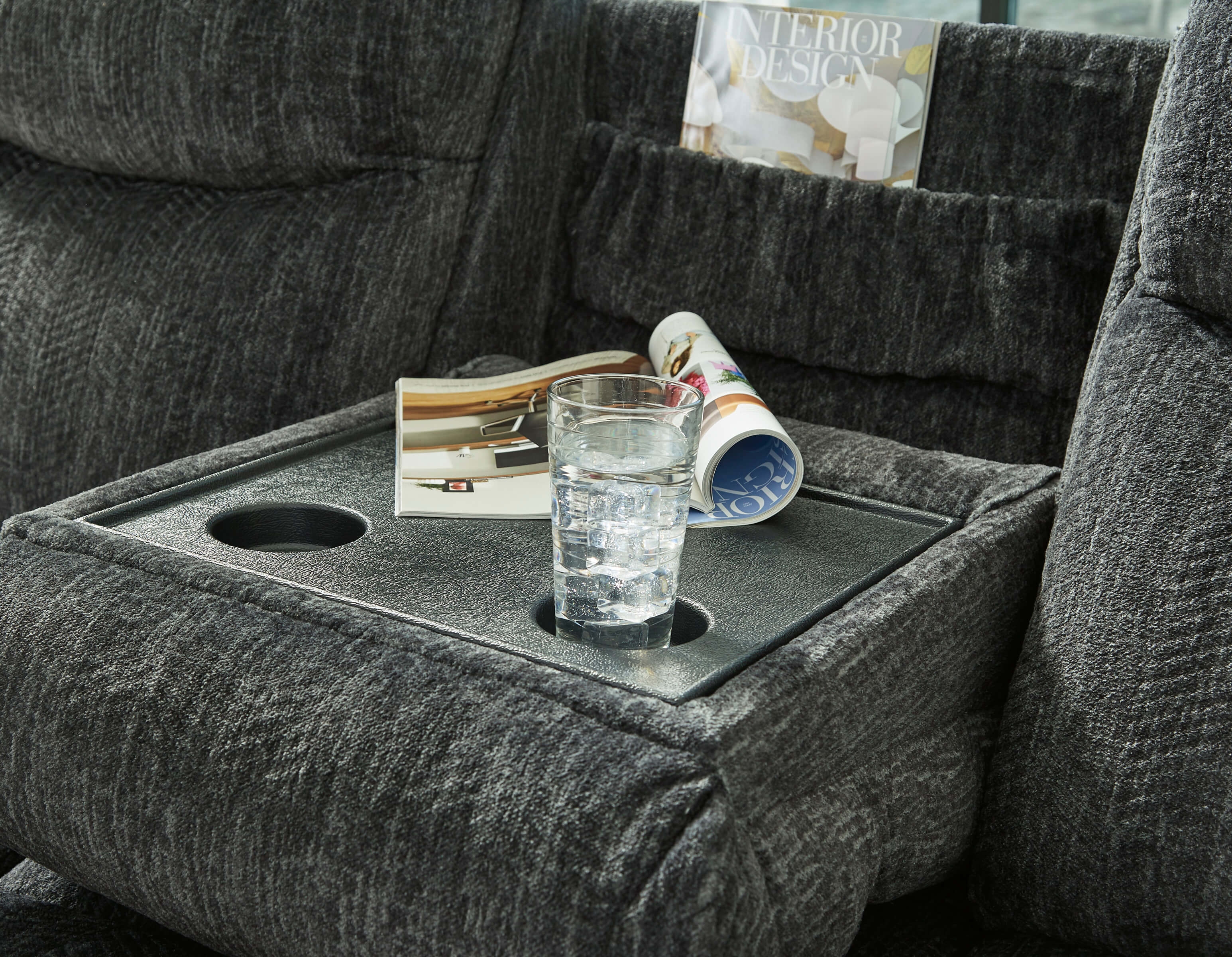 Ashley Martinglenn Reclining Sofa table