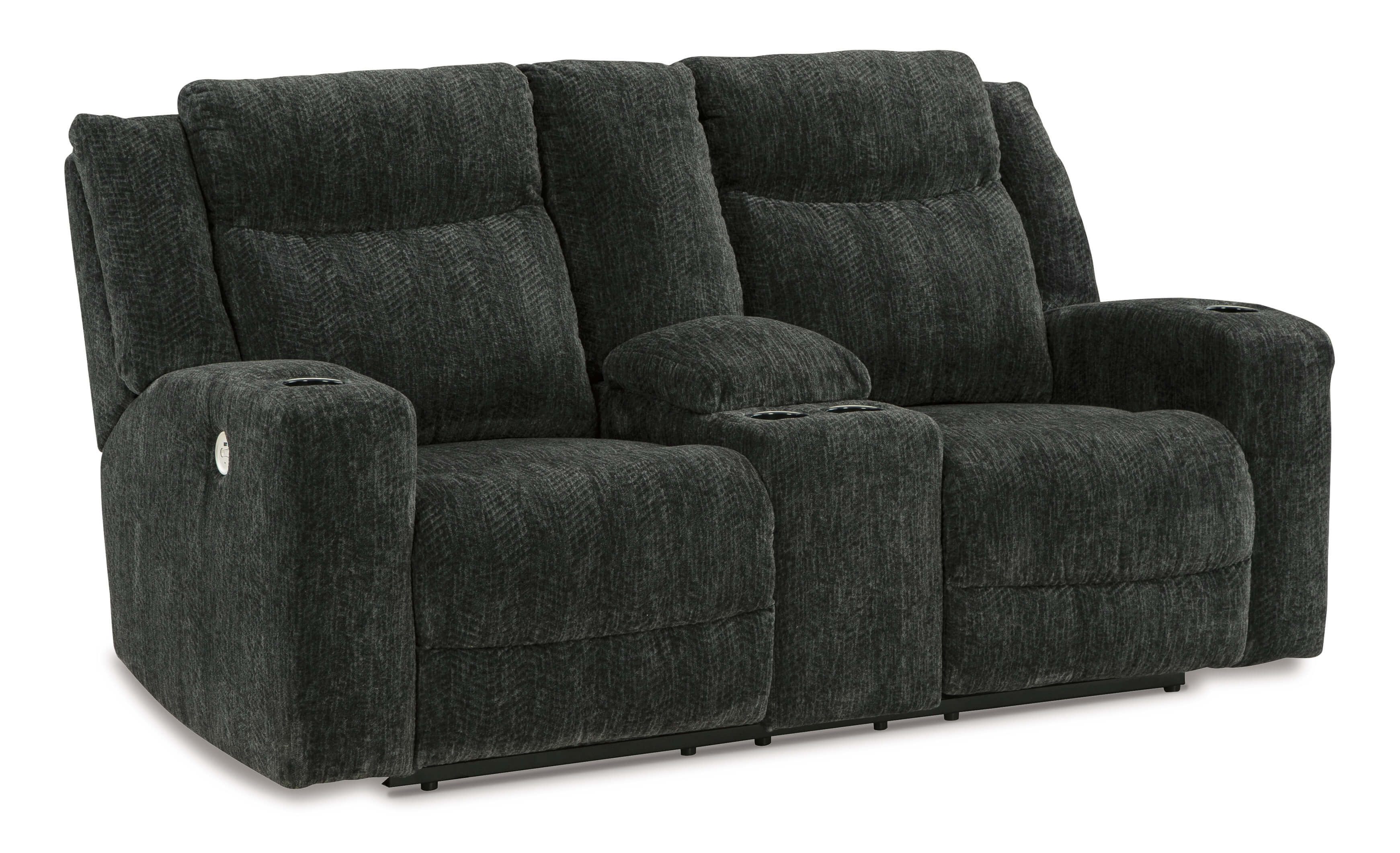 Ashley Martinglenn Polyester Reclining Loveseat