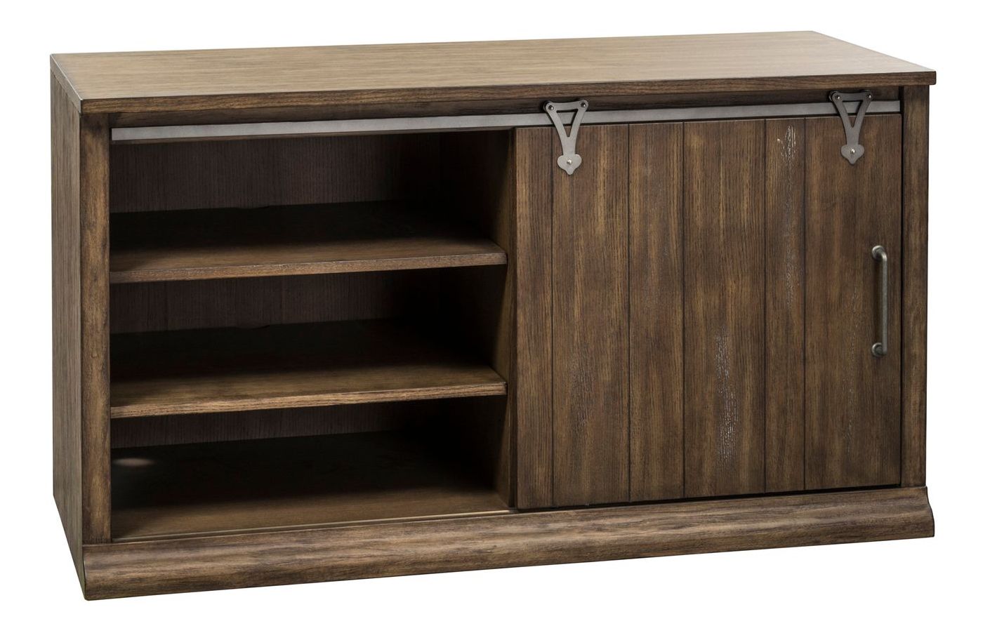 Stone Brook Wood 4-Drawer 1-Sliding Door Computer Credenza