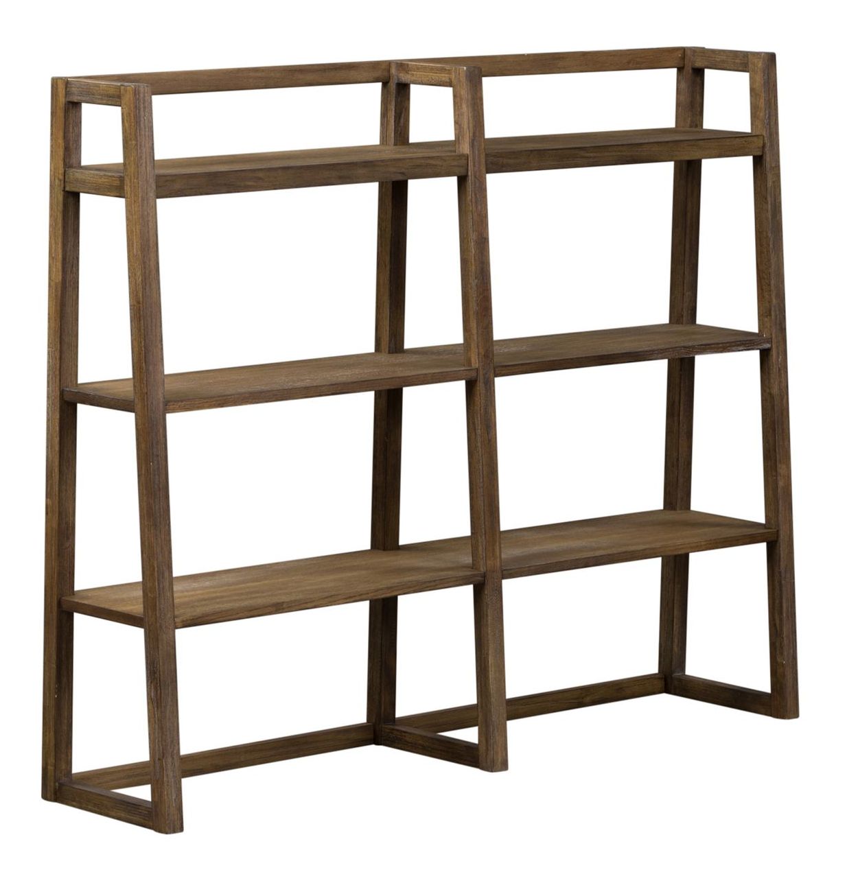 Stone Brook Wood 4-Drawer 1-Sliding Door Jr Executive Credenza Set