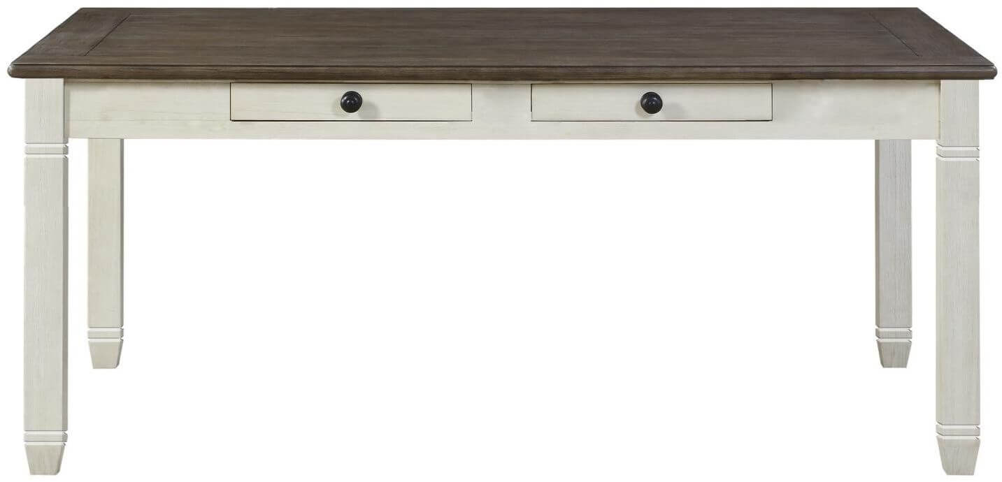 Granby Rectangular Wood Dining Room Set with 6 Drawers
