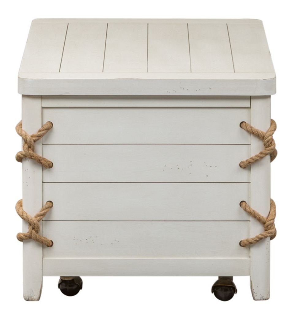 Dockside Rectangular Wood Cocktail Table Set | Rustic