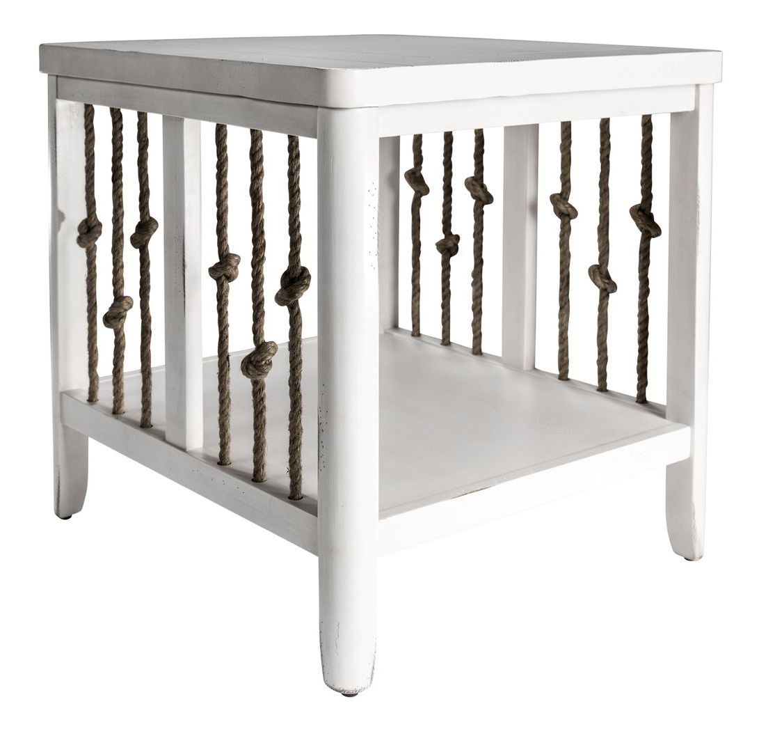 Dockside Rectangular Wood Cocktail Table Set | Rustic
