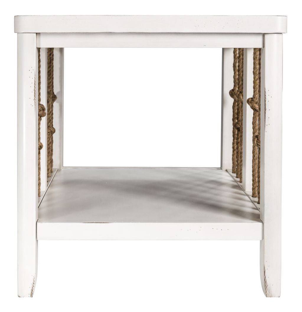 Dockside Rectangular Wood Cocktail Table Set | Rustic
