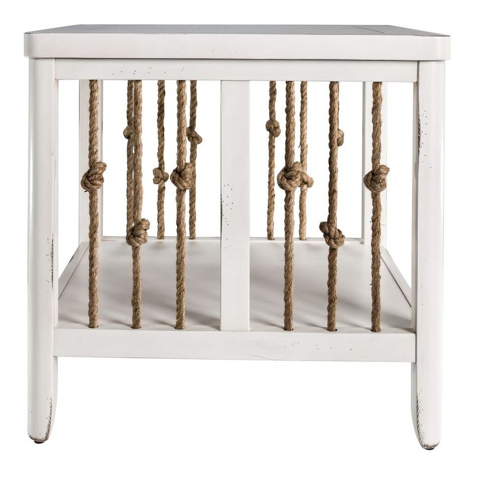 Dockside Rectangular Wood Cocktail Table Set | Rustic