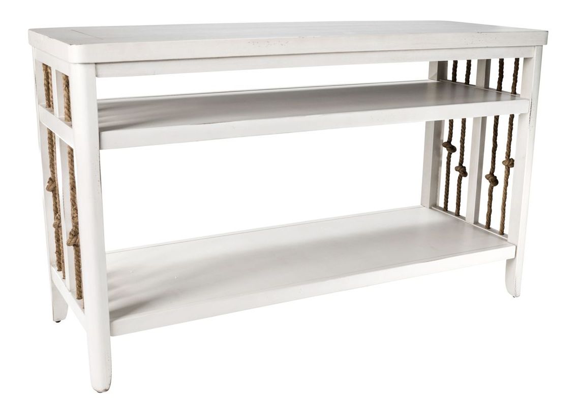 Dockside Rectangular Wood Cocktail Table Set | Rustic