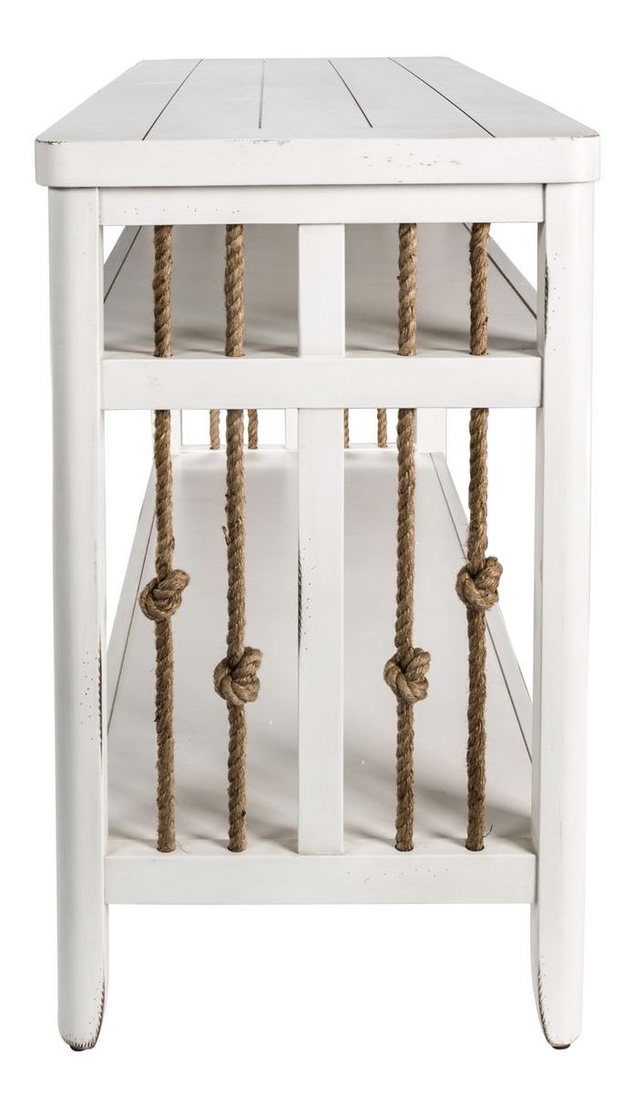 Dockside Rectangular Wood Sofa Table