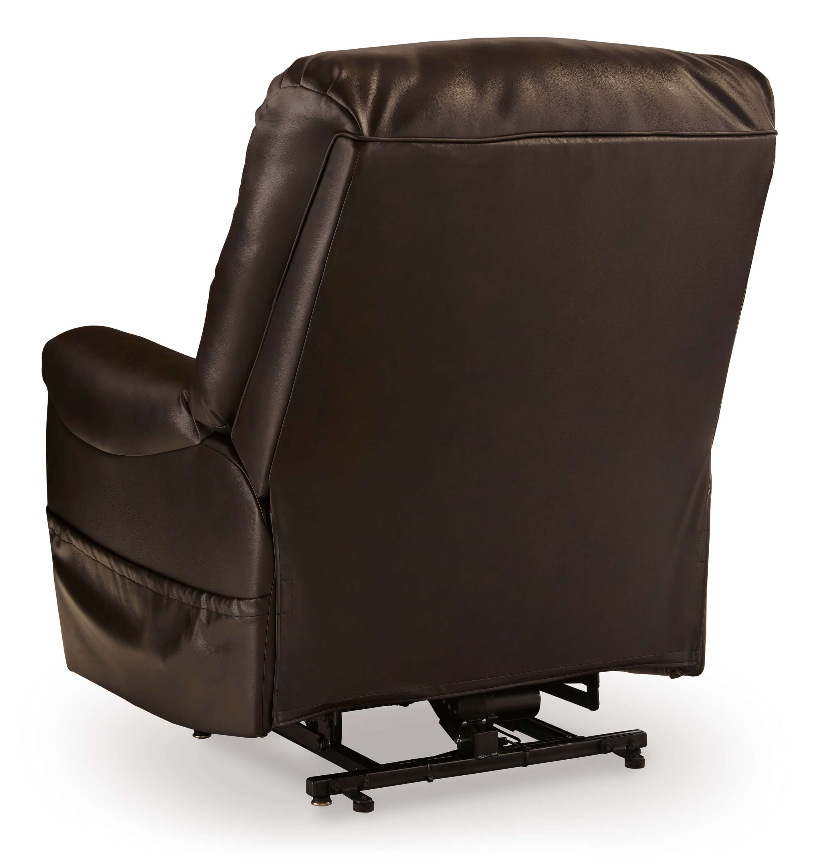 Shadowboxer Faux Leather Power Lift Recliner Chair