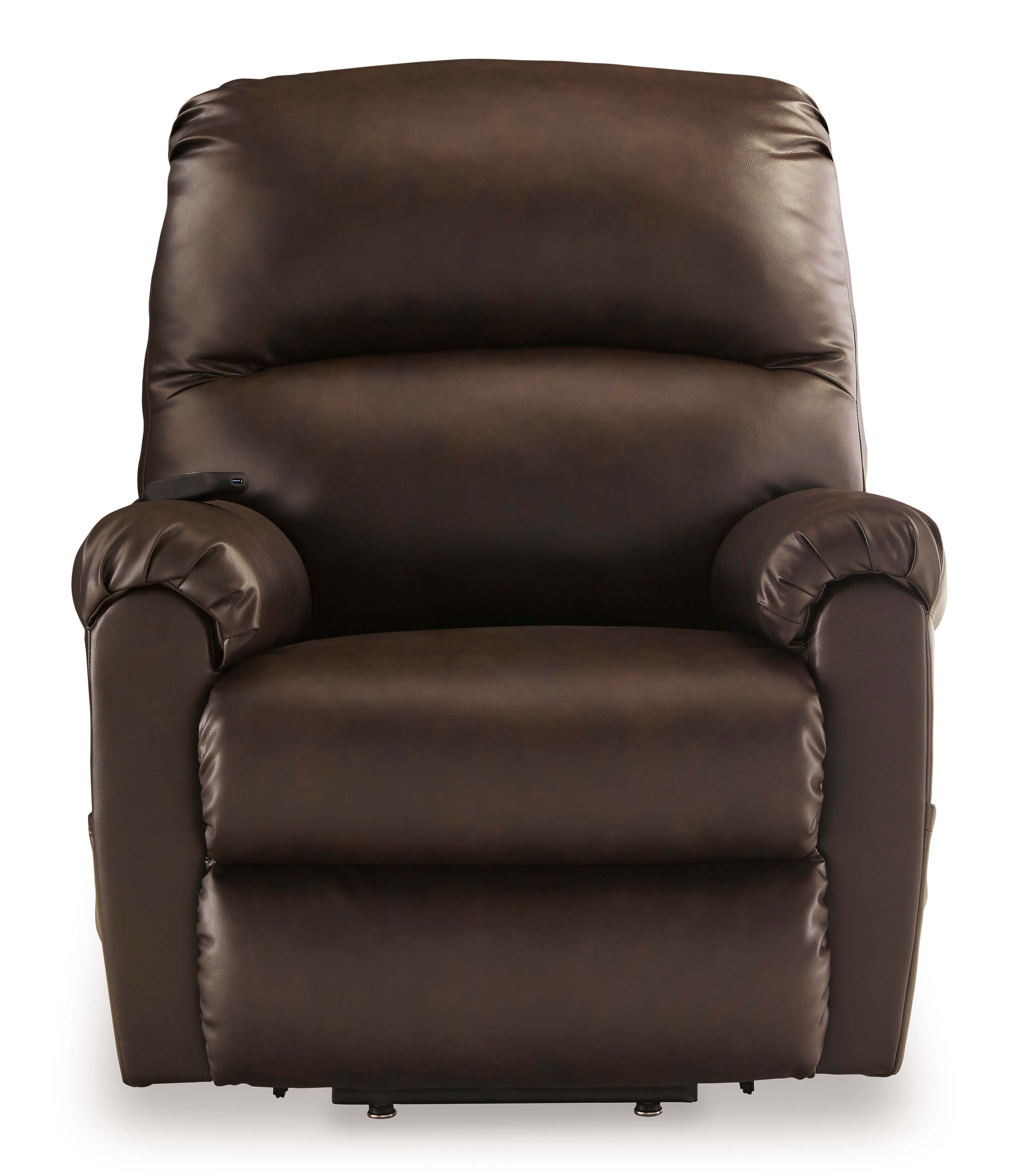 Shadowboxer Faux Leather Power Lift Recliner Chair