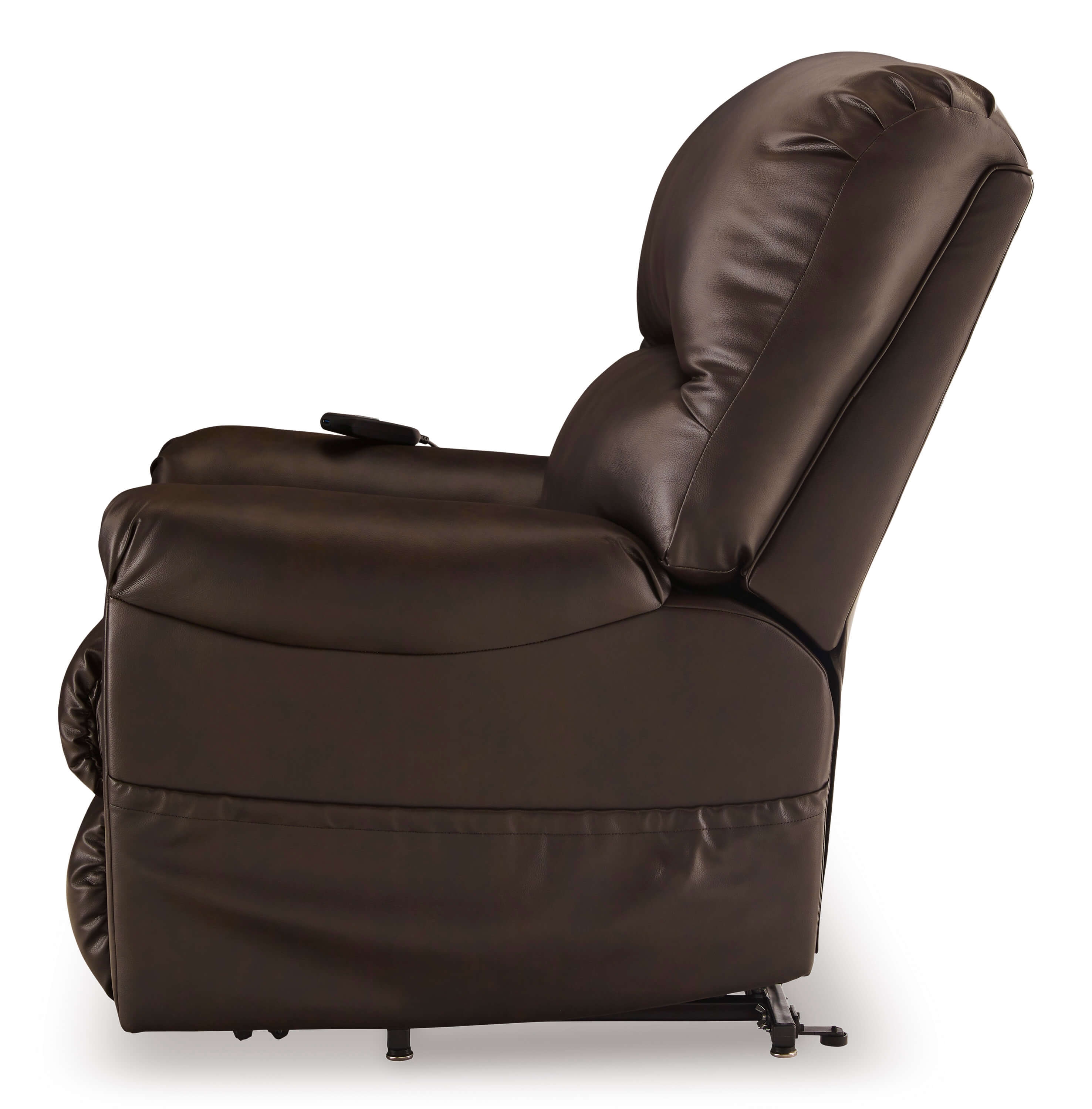 Shadowboxer Faux Leather Power Lift Recliner Chair