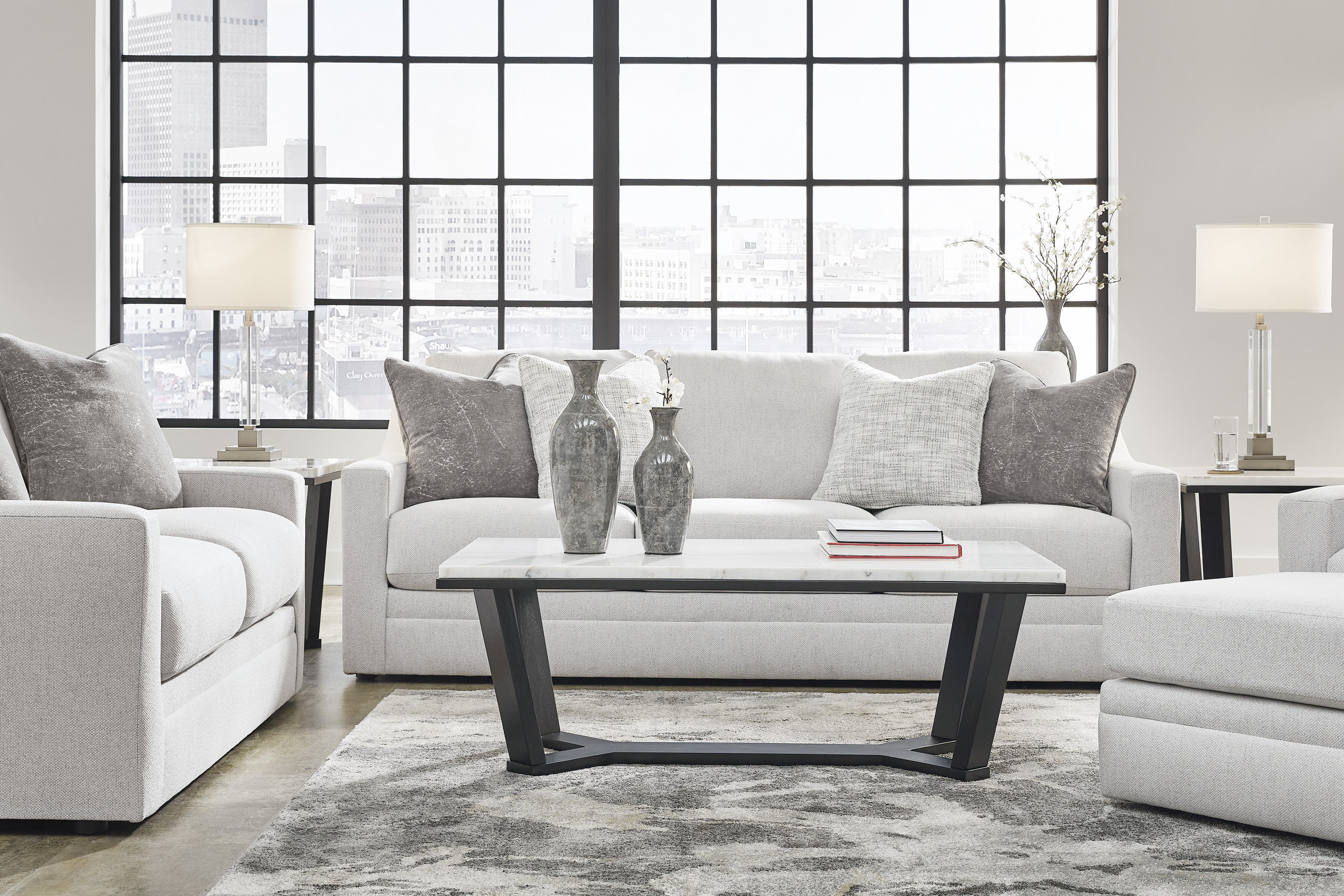 Maitelynn Polyester/Viscose Living Room Set