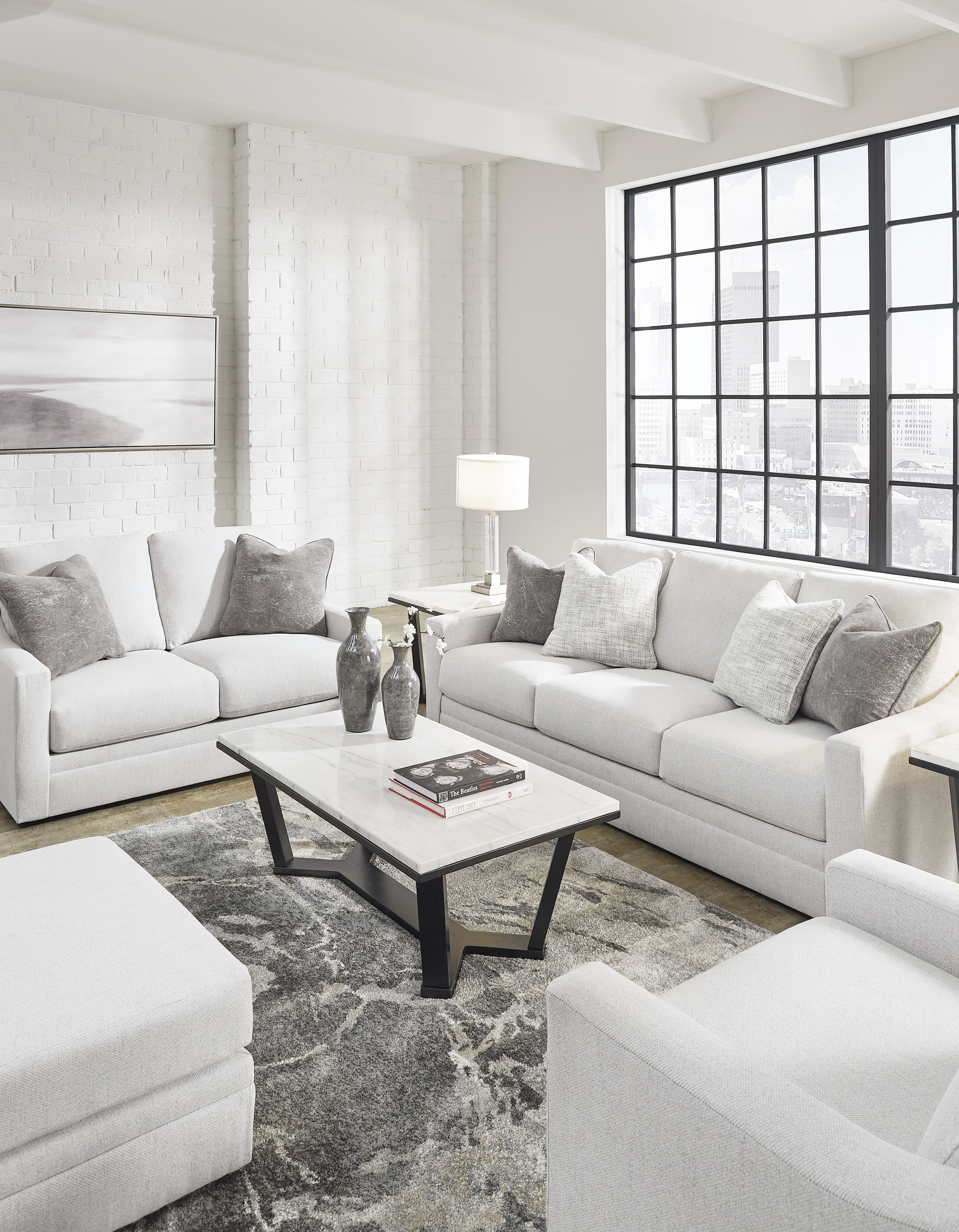 Maitelynn Polyester/Viscose Living Room Set