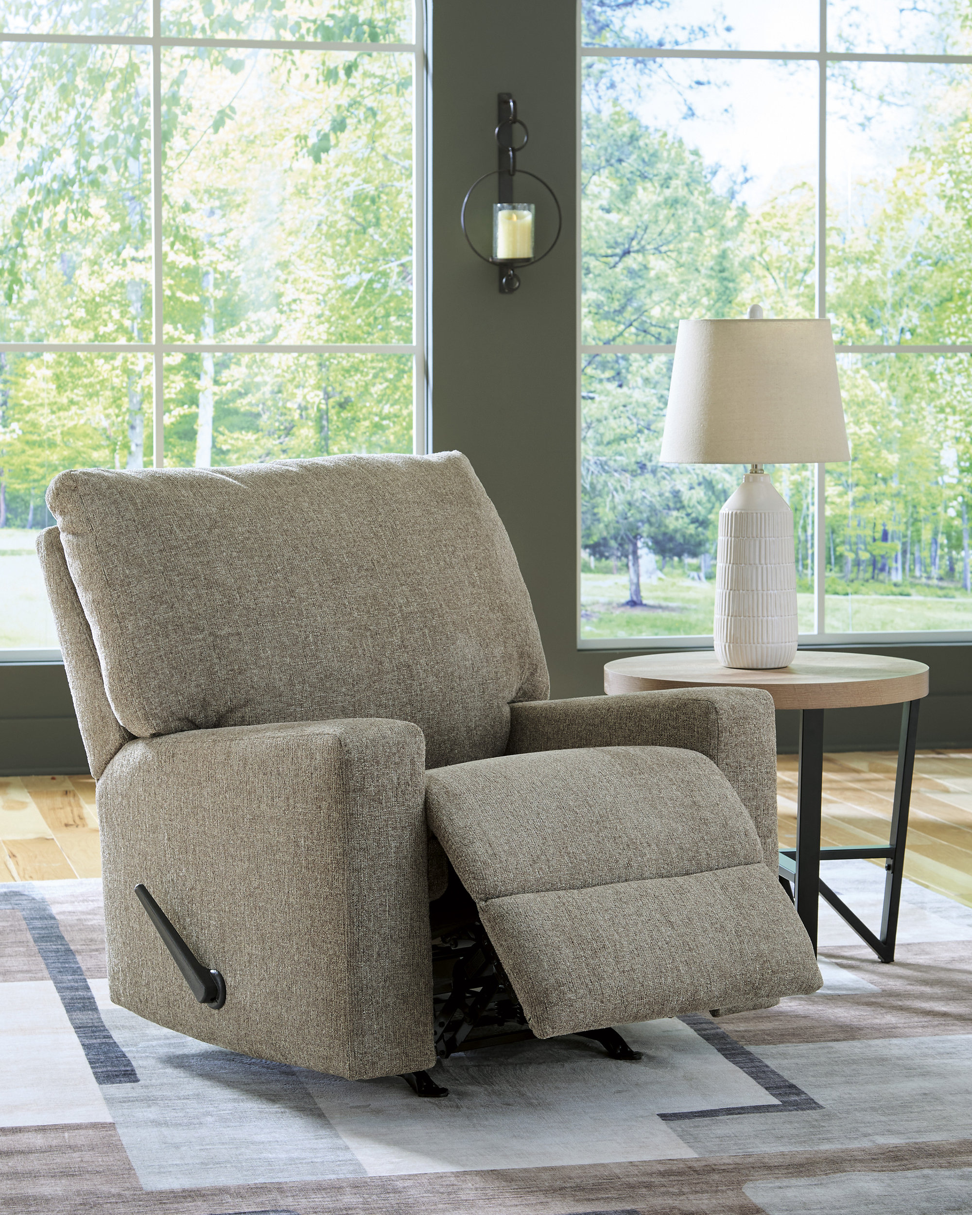 Newellen Polyester Rocker Recliner