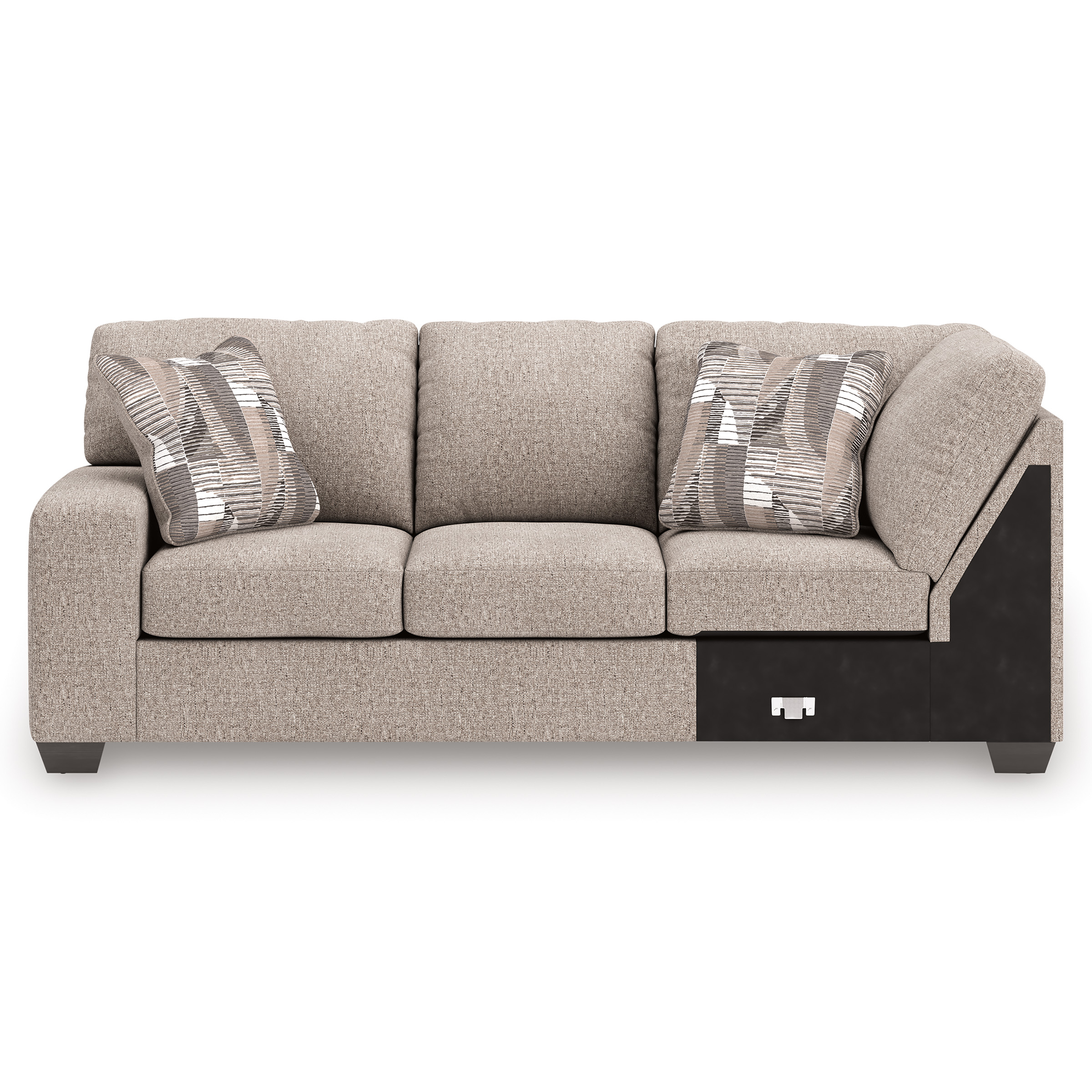 Newellen Fabric 3-Piece Sectional Sofa w/Left Chaise
