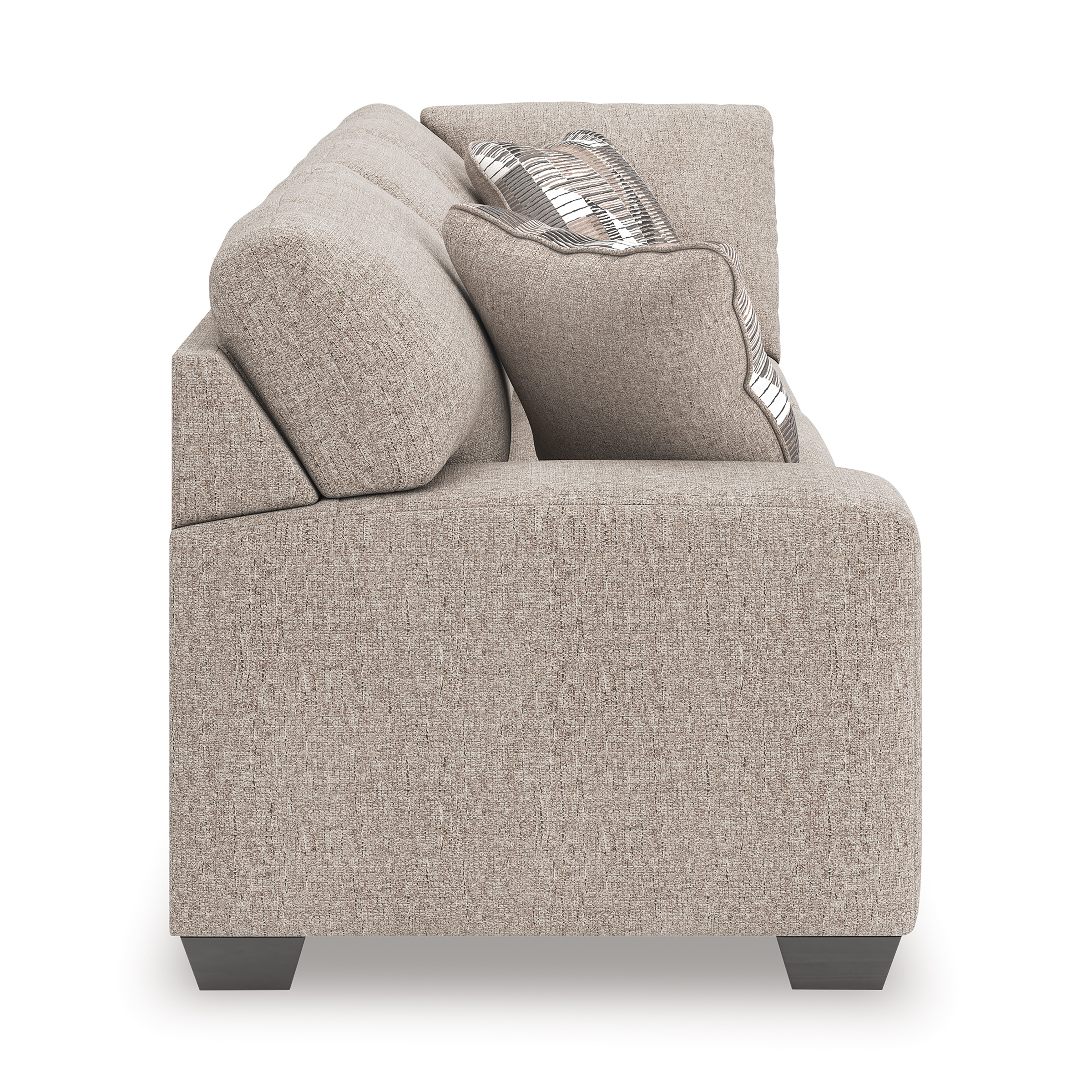 Newellen Fabric 3-Piece Sectional Sofa w/Left Chaise