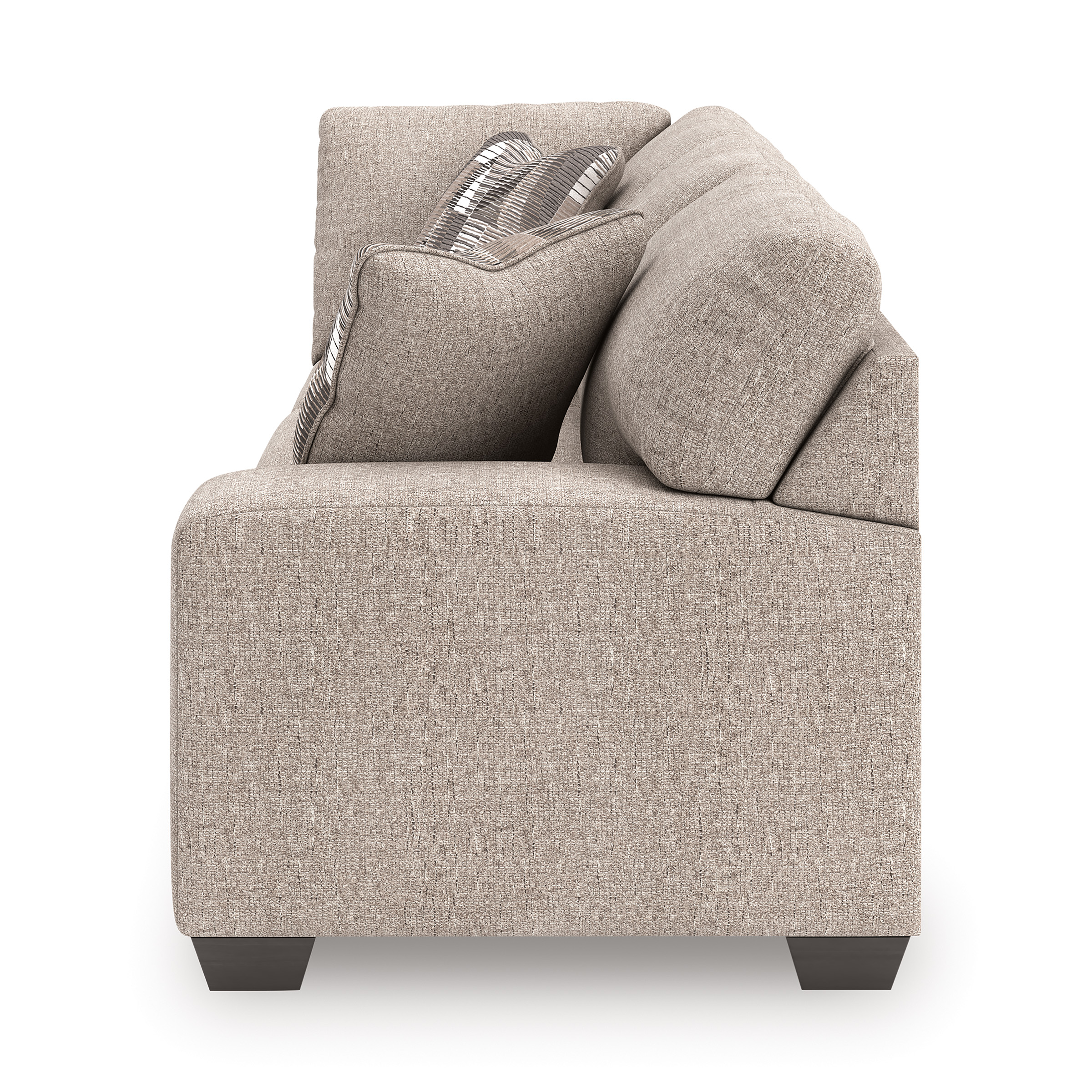 Newellen Fabric 3-Piece Sectional Sofa w/Right Chaise