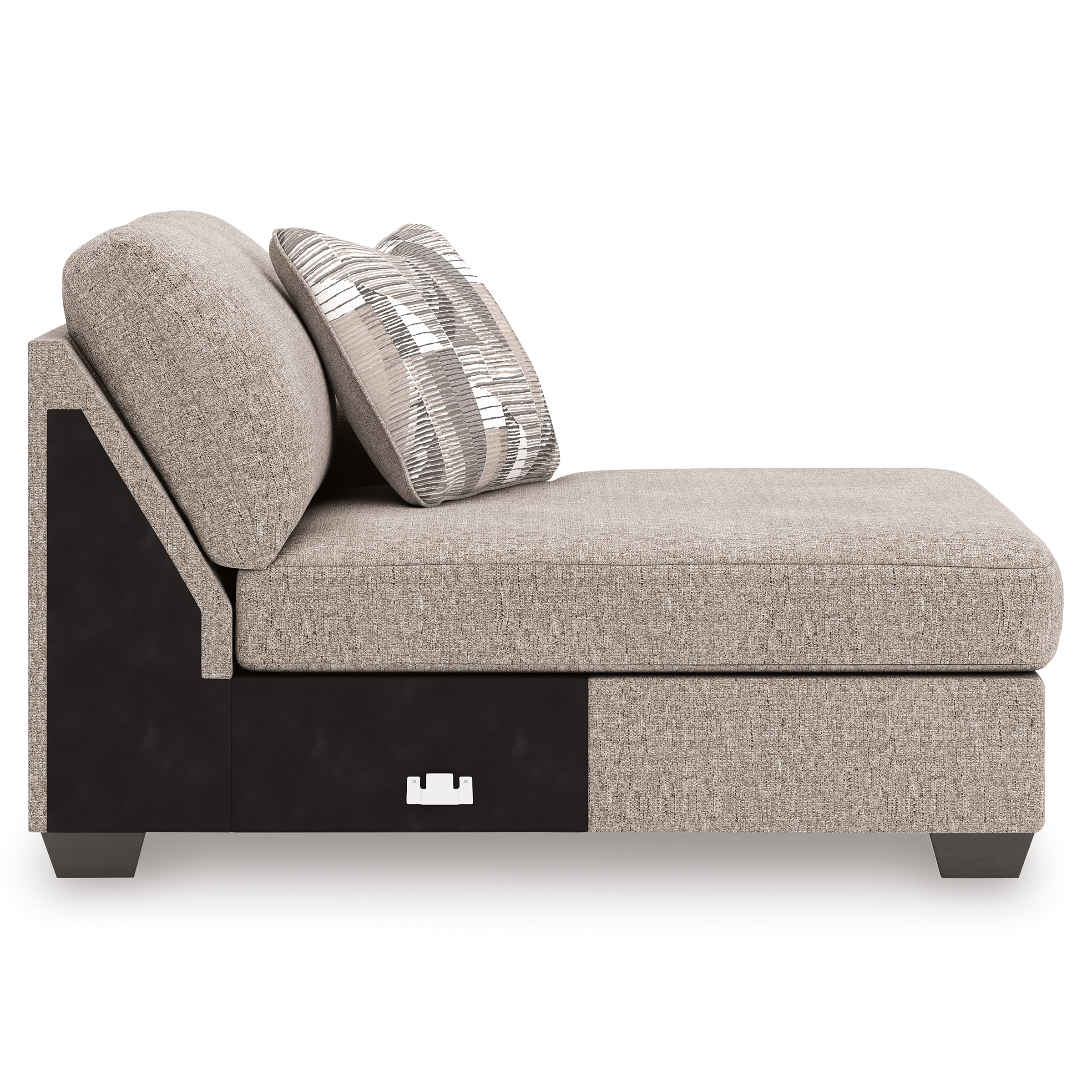 Newellen Fabric 3-Piece Sectional Sofa w/Double Chaise